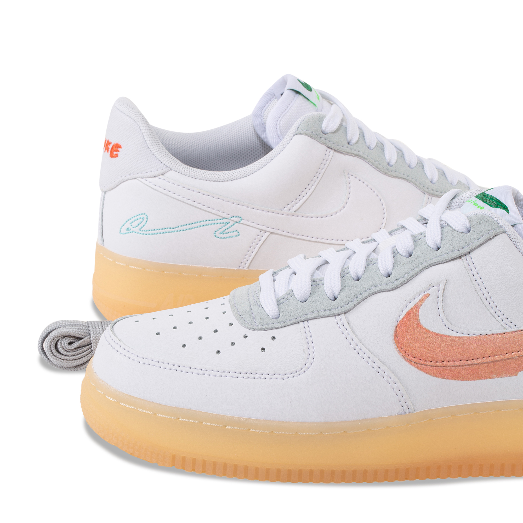 

x Mayumi Yamase Air Force 1 Flyleather sneakers, White