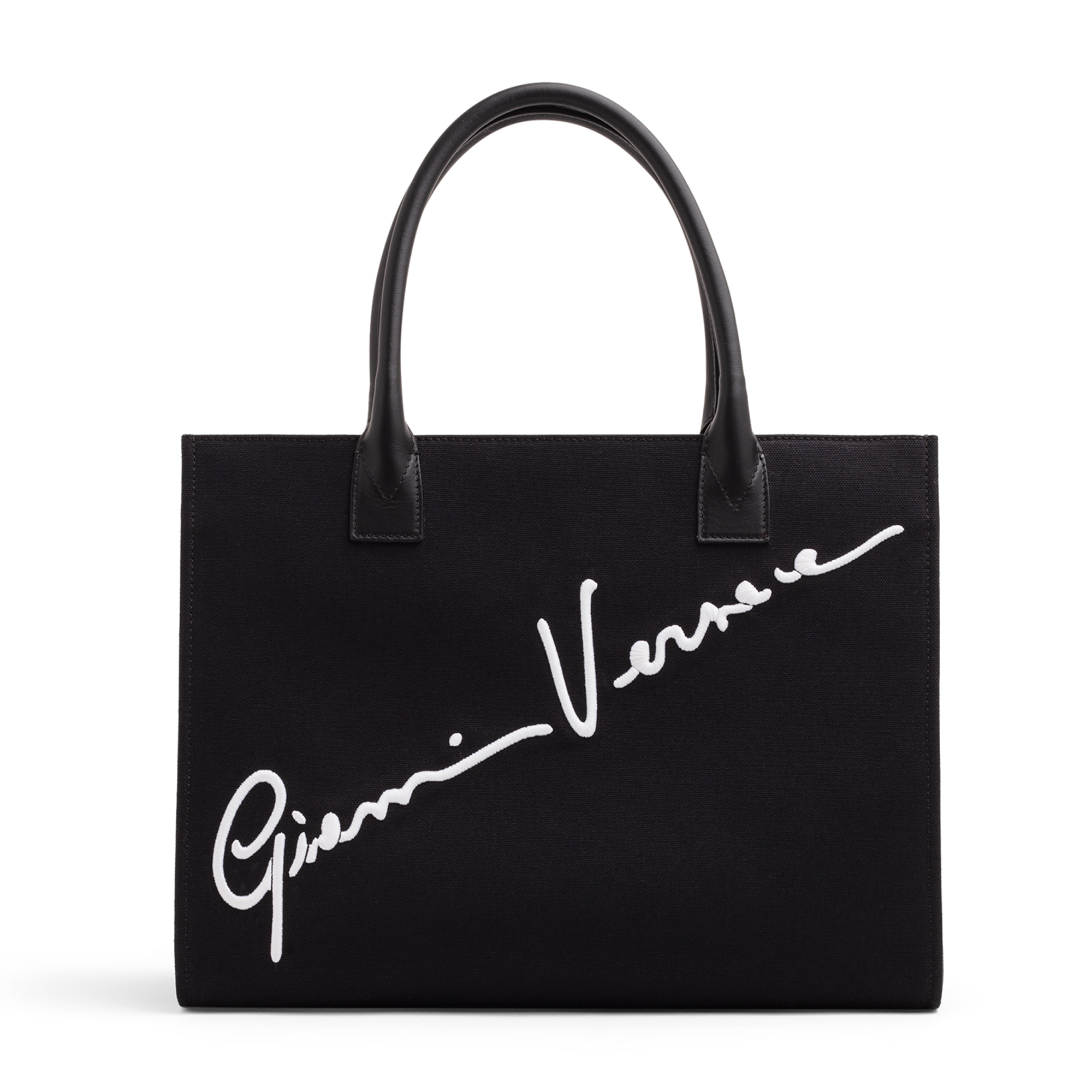 Versace Cabas GV Signature tote bag for Women Black in UAE Level Shoes
