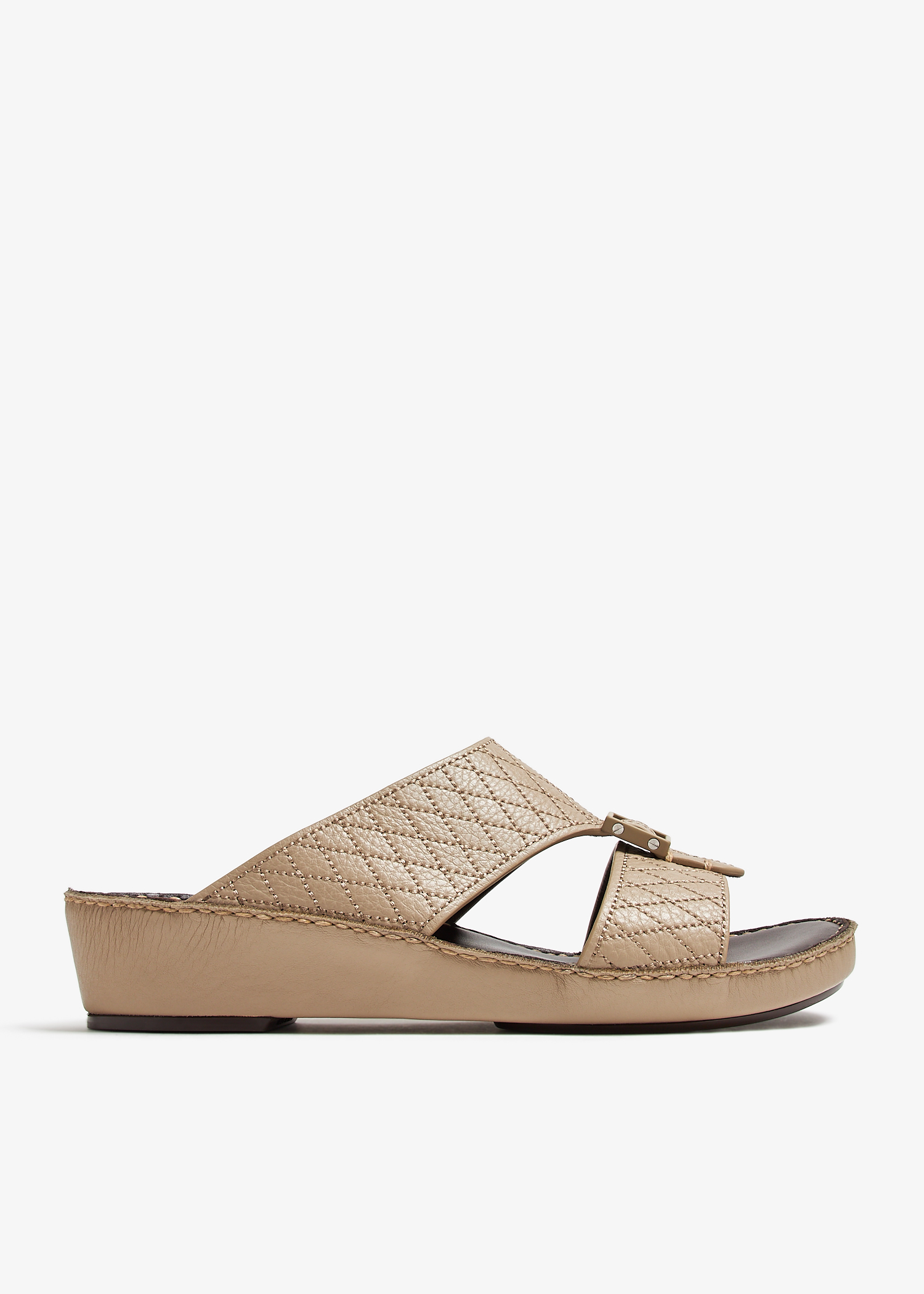 

Quadratura Rombi sandals, Taupe