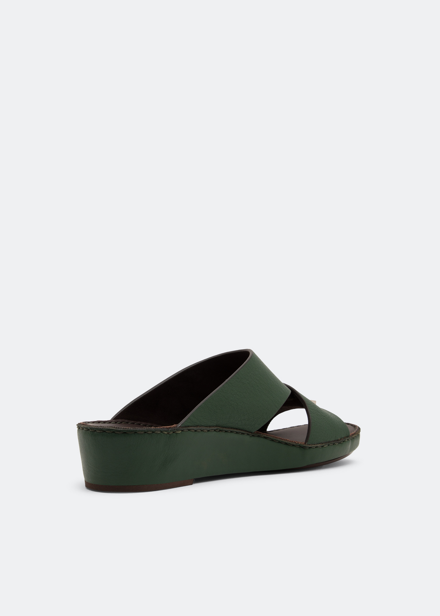 

Piega sandals, Green