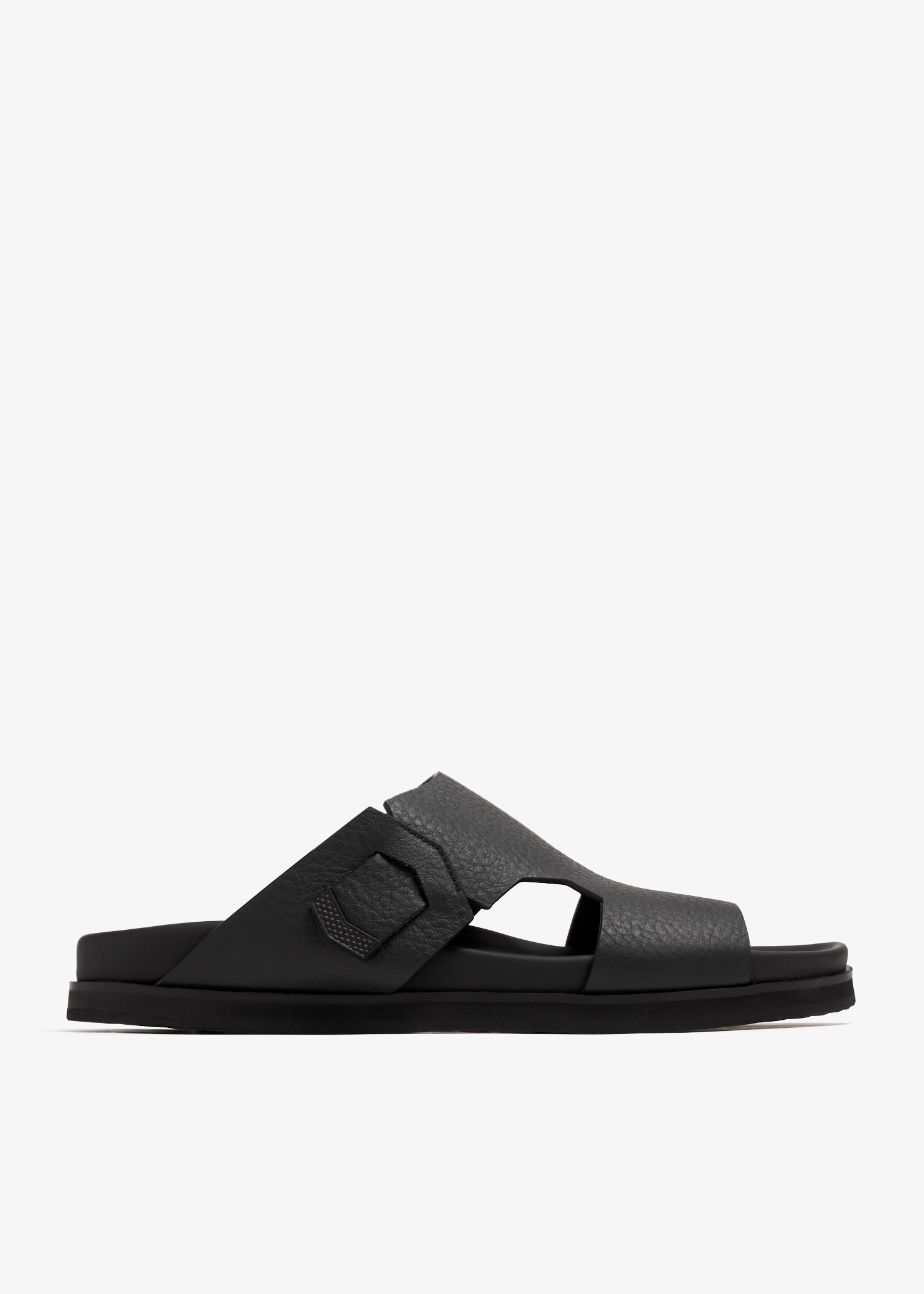 

Amorti Arca Laterale Piega sandals, Black