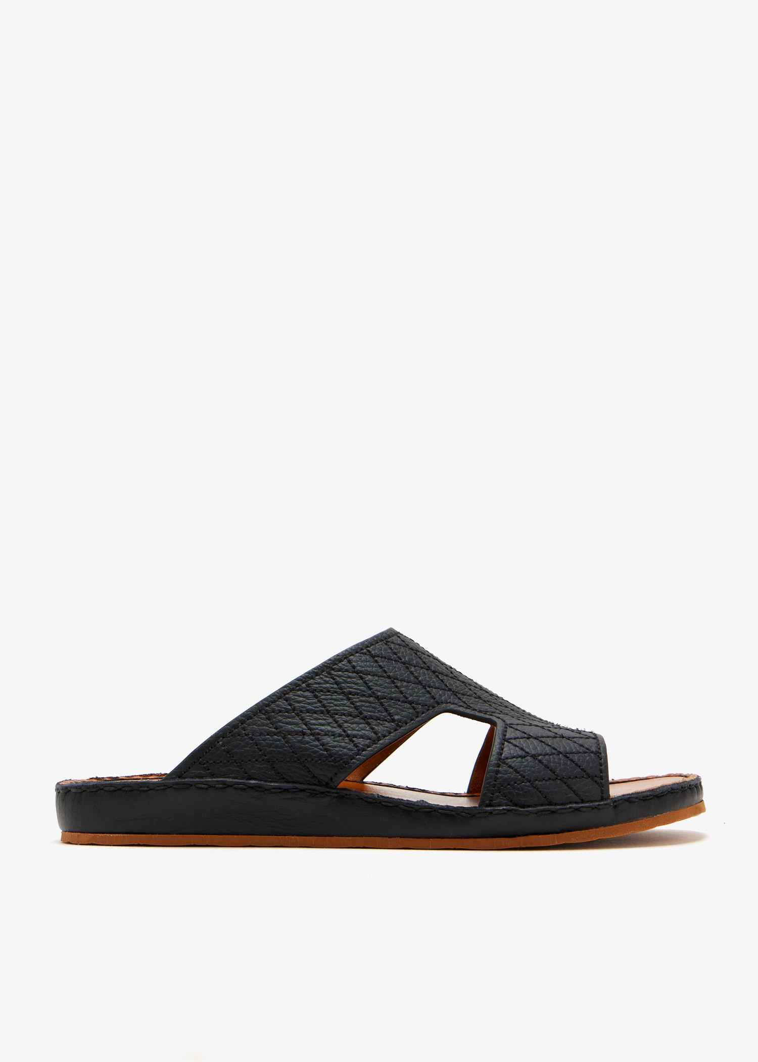 

Western Rombi Deercalf sandals, Black