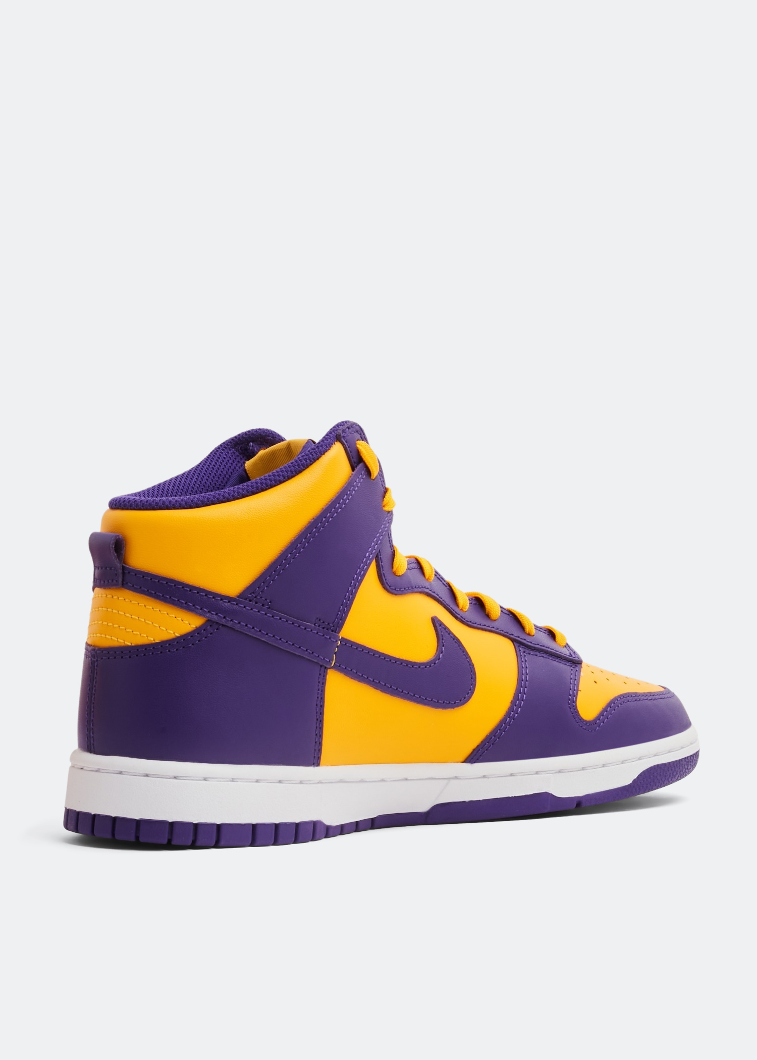 Yellow and purple sneakers sales