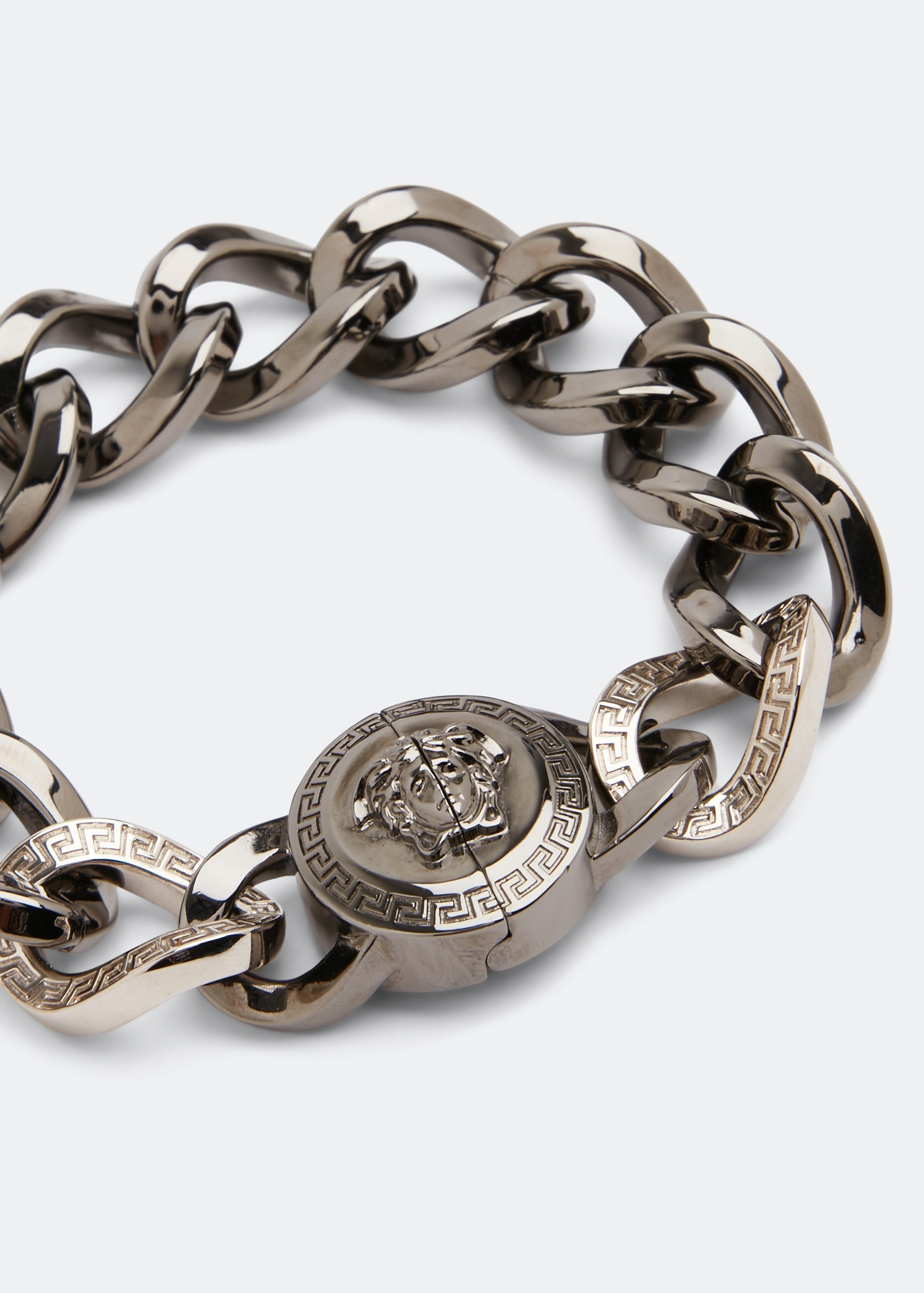 

Medusa chain bracelet, Silver