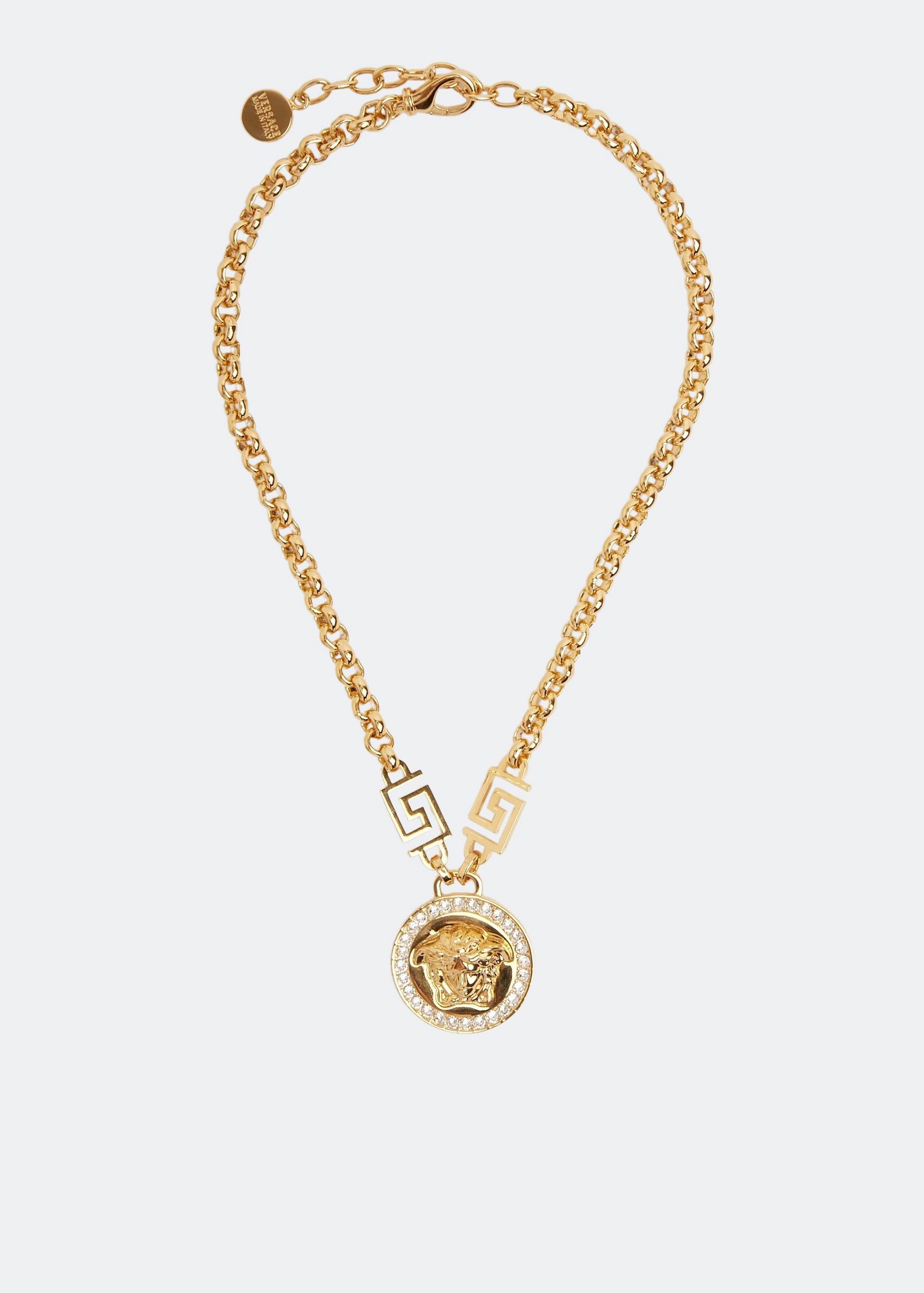 Versace medusa deals necklace womens