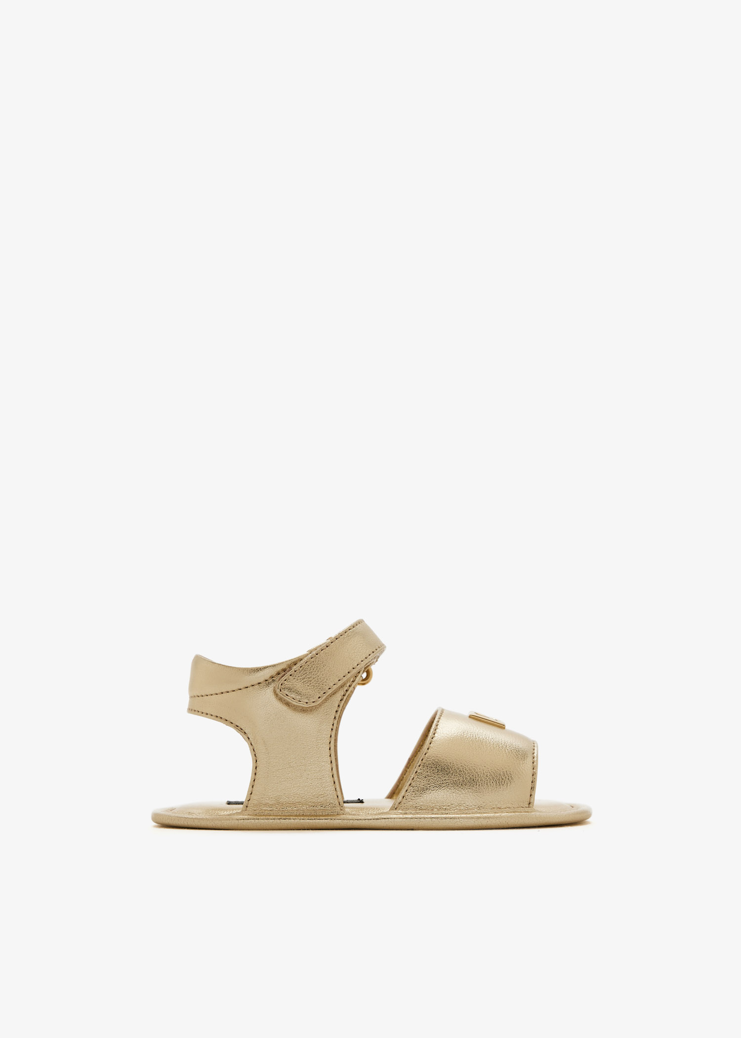 

Leather sandals, Gold