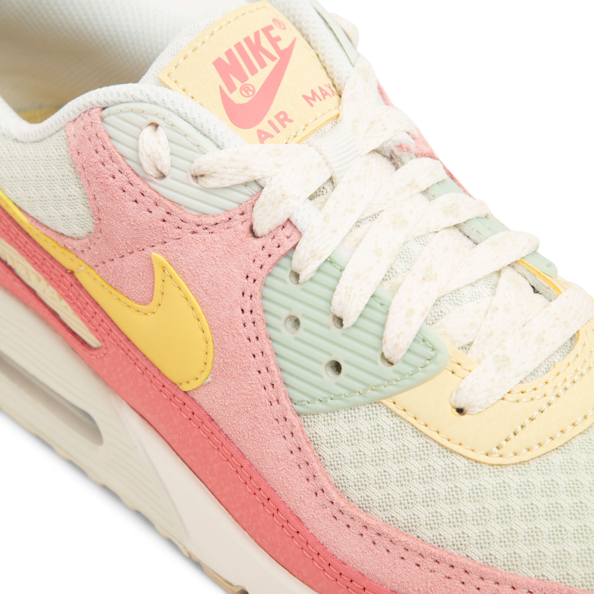 nike air max 90 pink and yellow