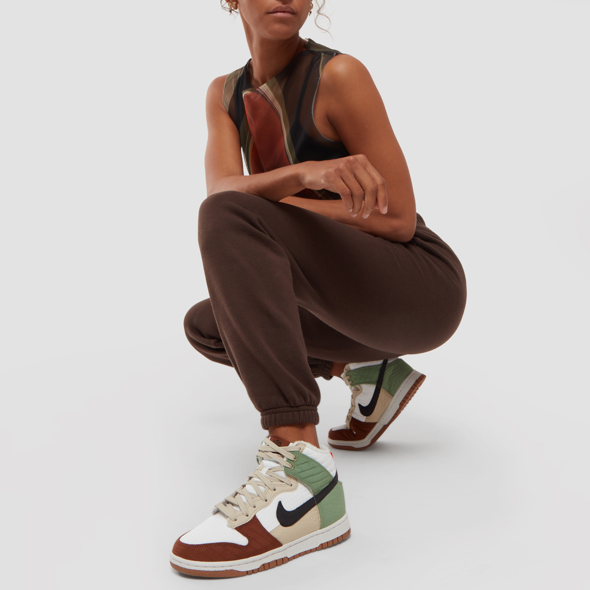 

Dunk High 'Next Nature Summit White' sneakers, Multi-coloured