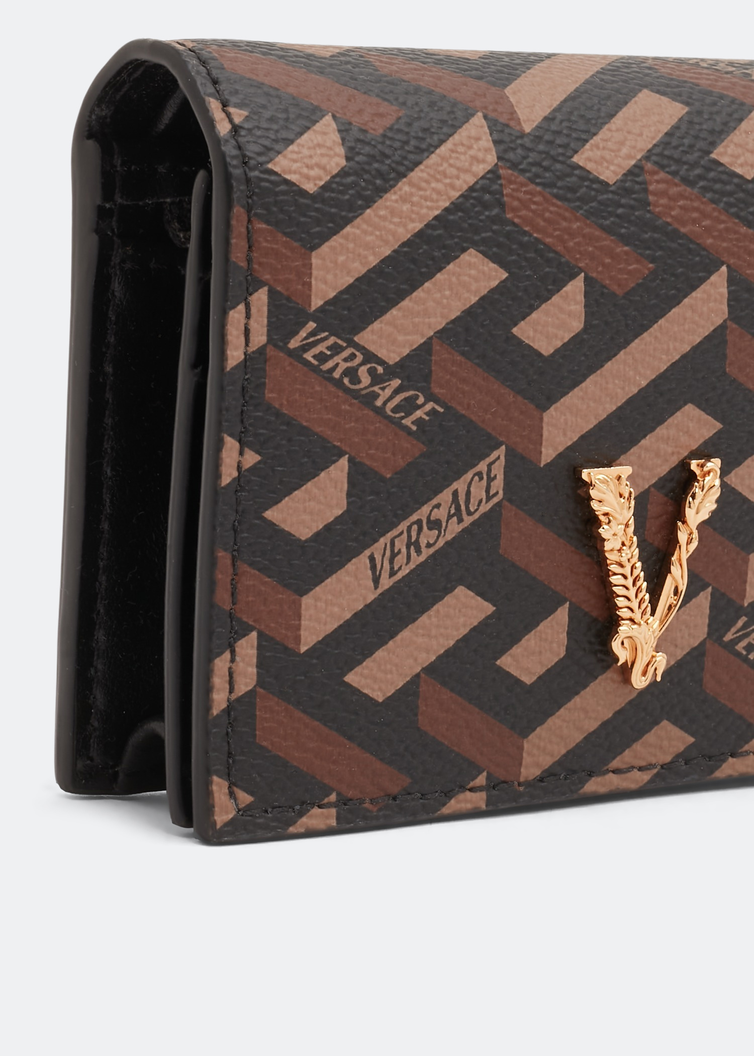 

La Medusa bi-fold wallet, Black
