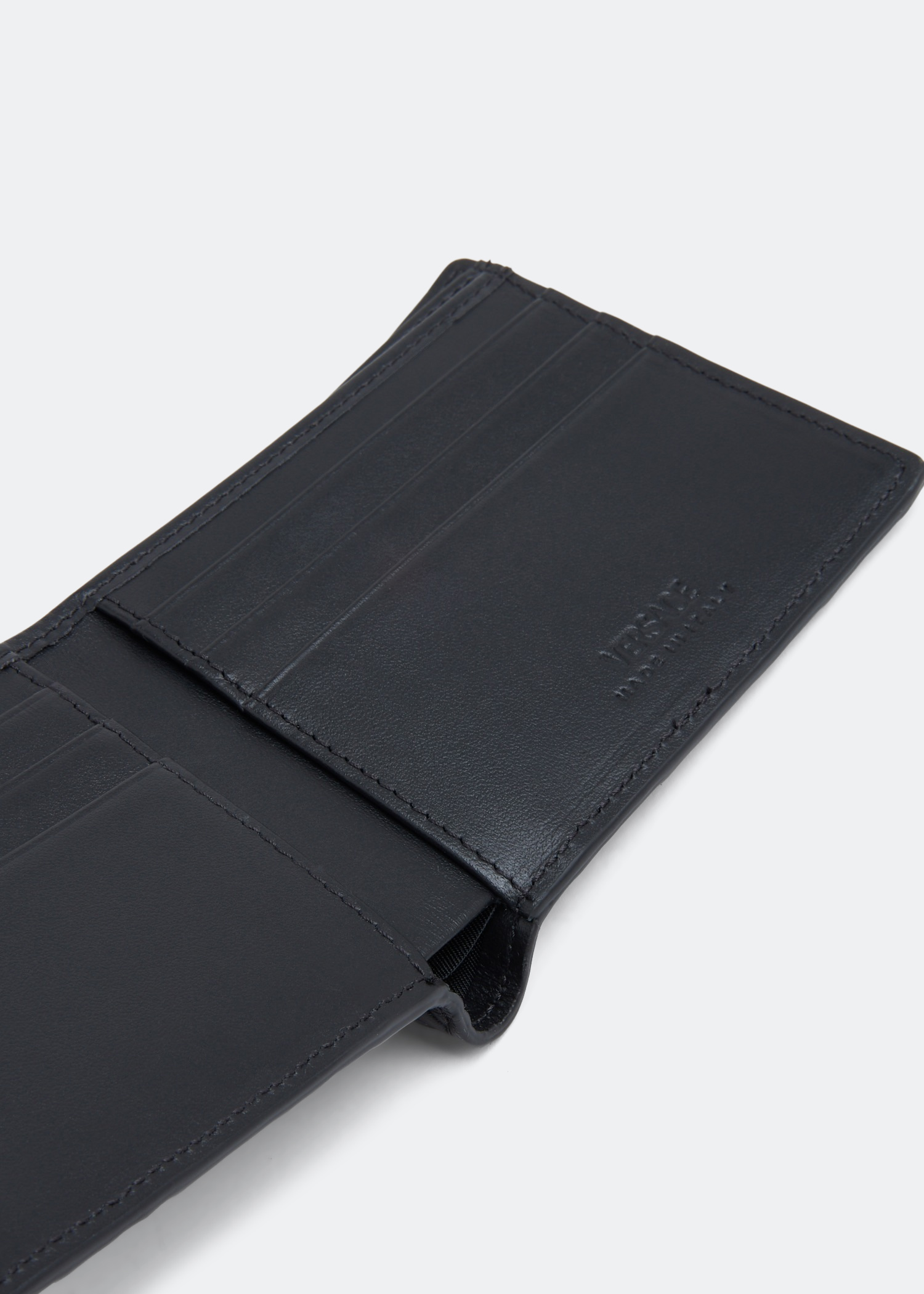 

La Greca bi-fold wallet, Black