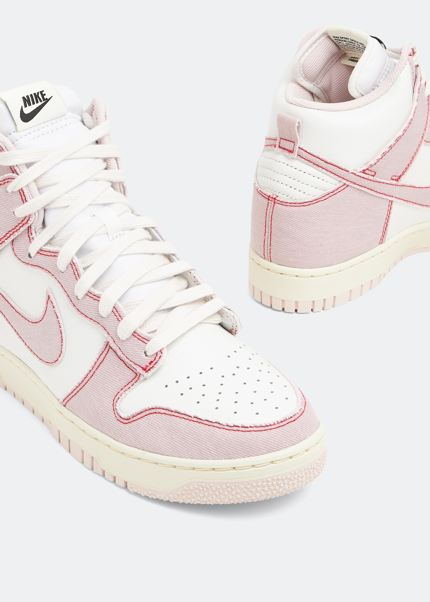 Barely rose deals high top converse