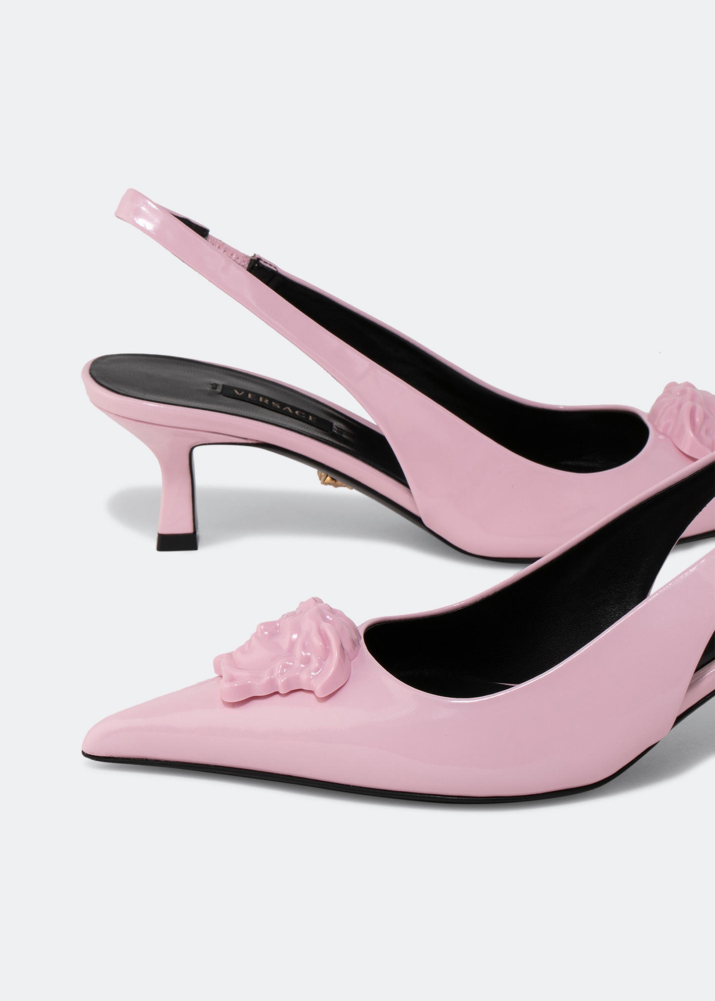

La Medusa slingback pumps, Pink