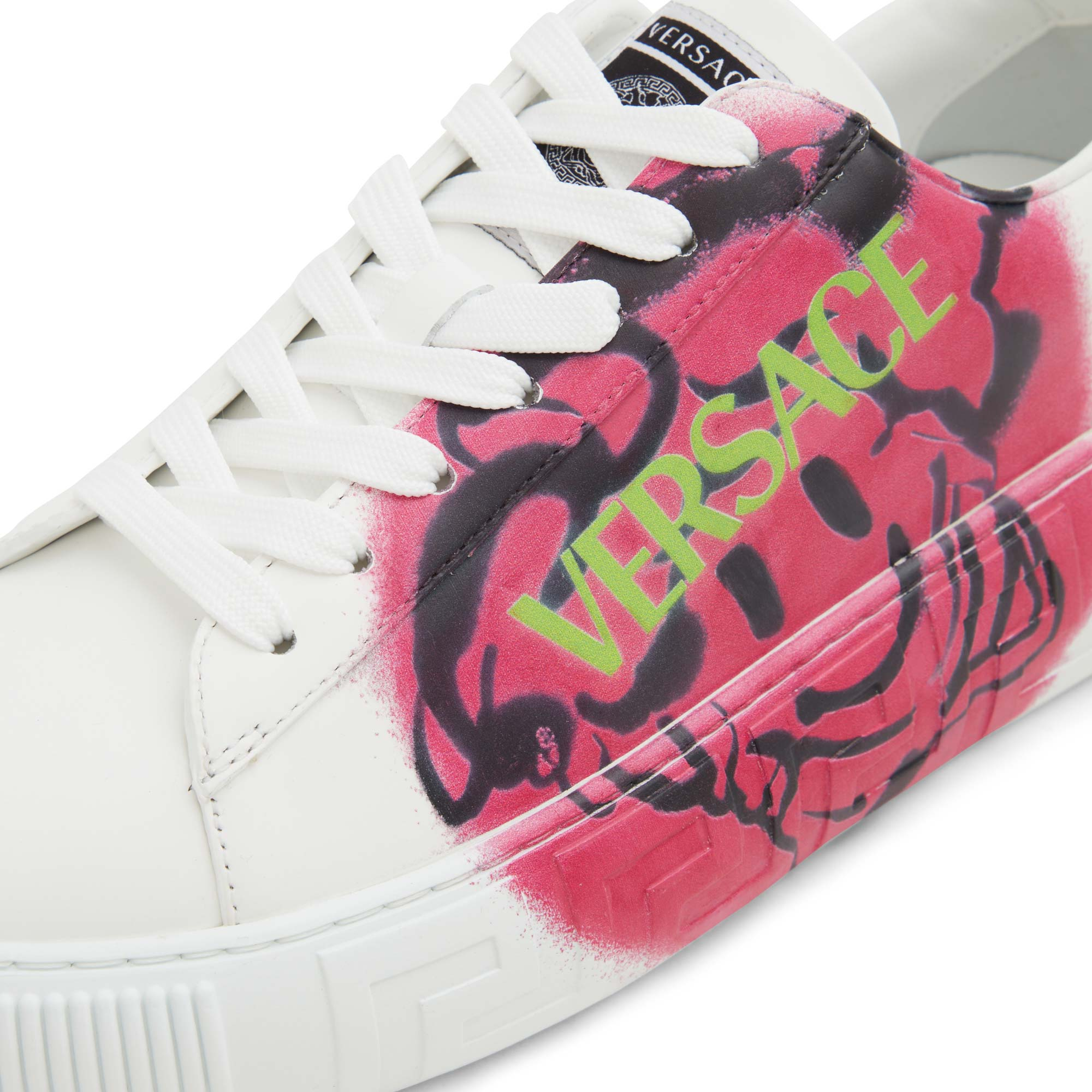 

Greca Smiling Medusa sneakers, White