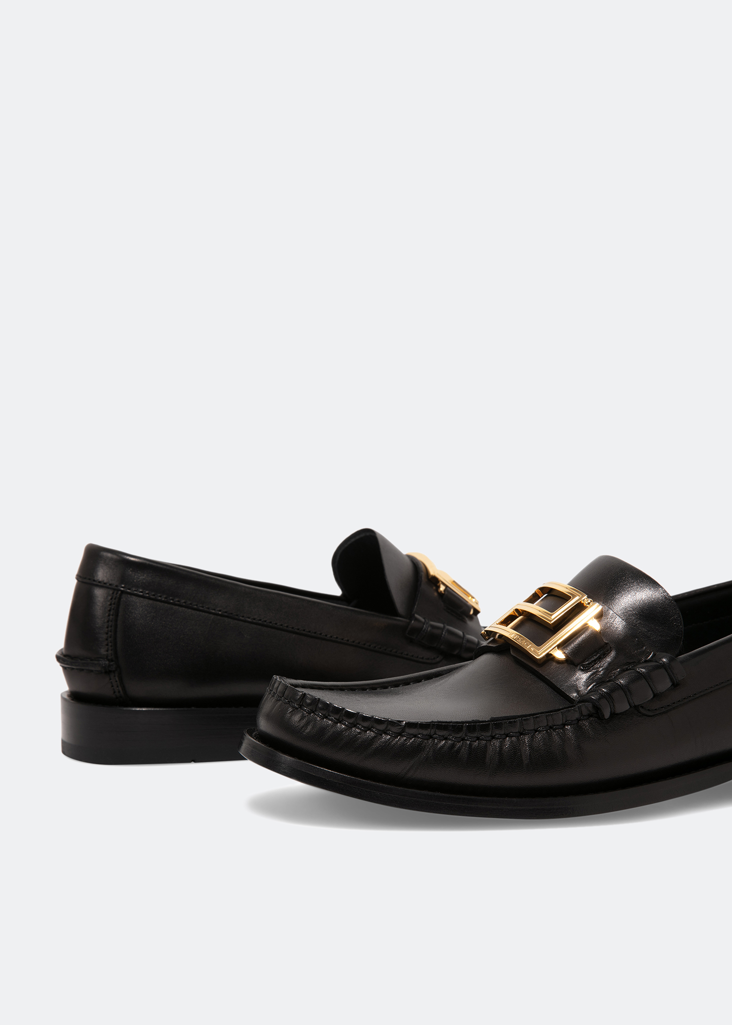 

Meander loafers, Black