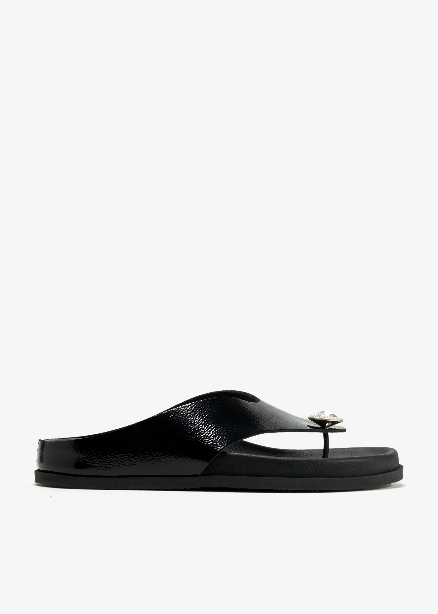

Duna thong sandals, Black