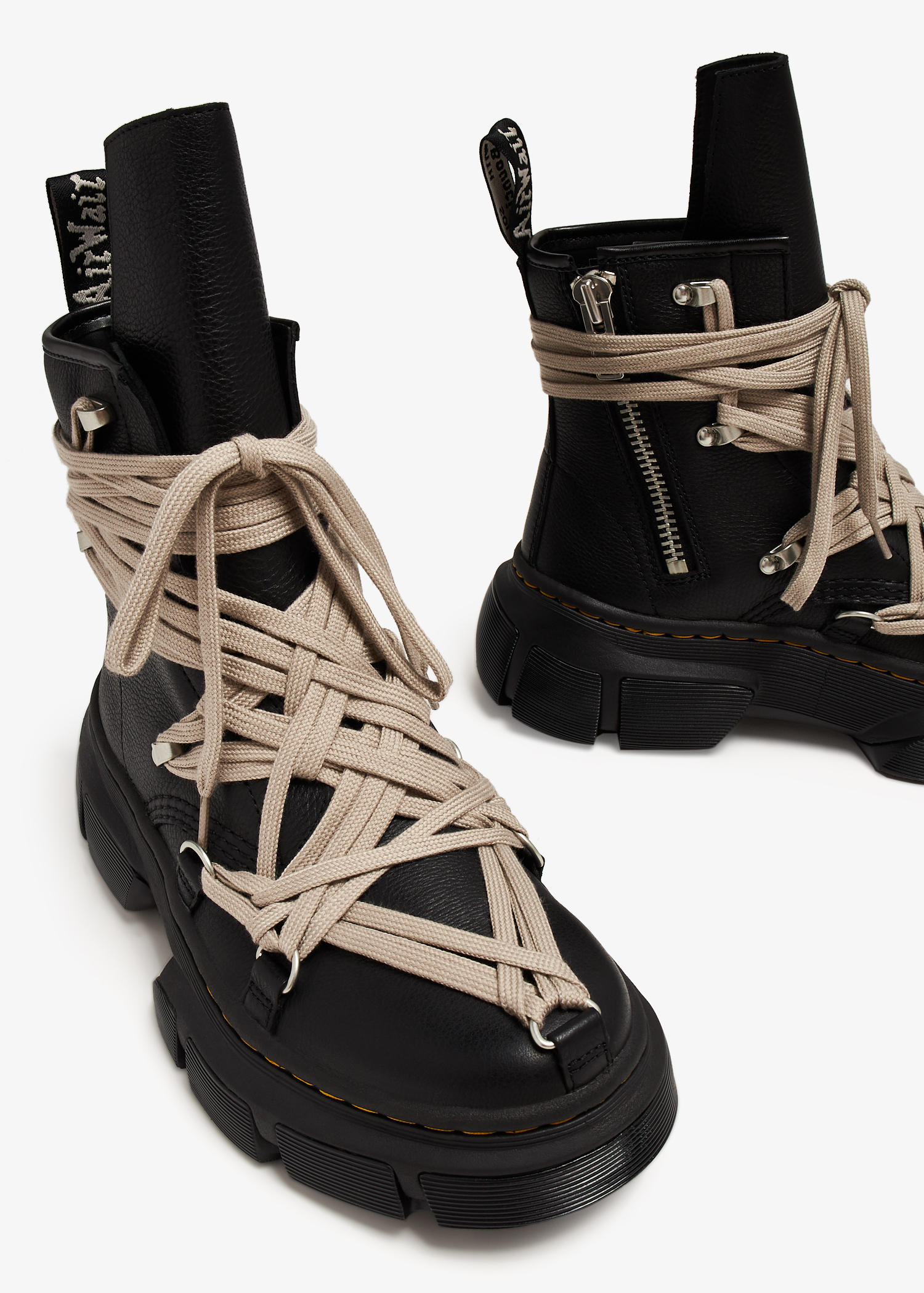 Rick Owens x Dr. Martens 1460 DMXL Megalace boots for Women
