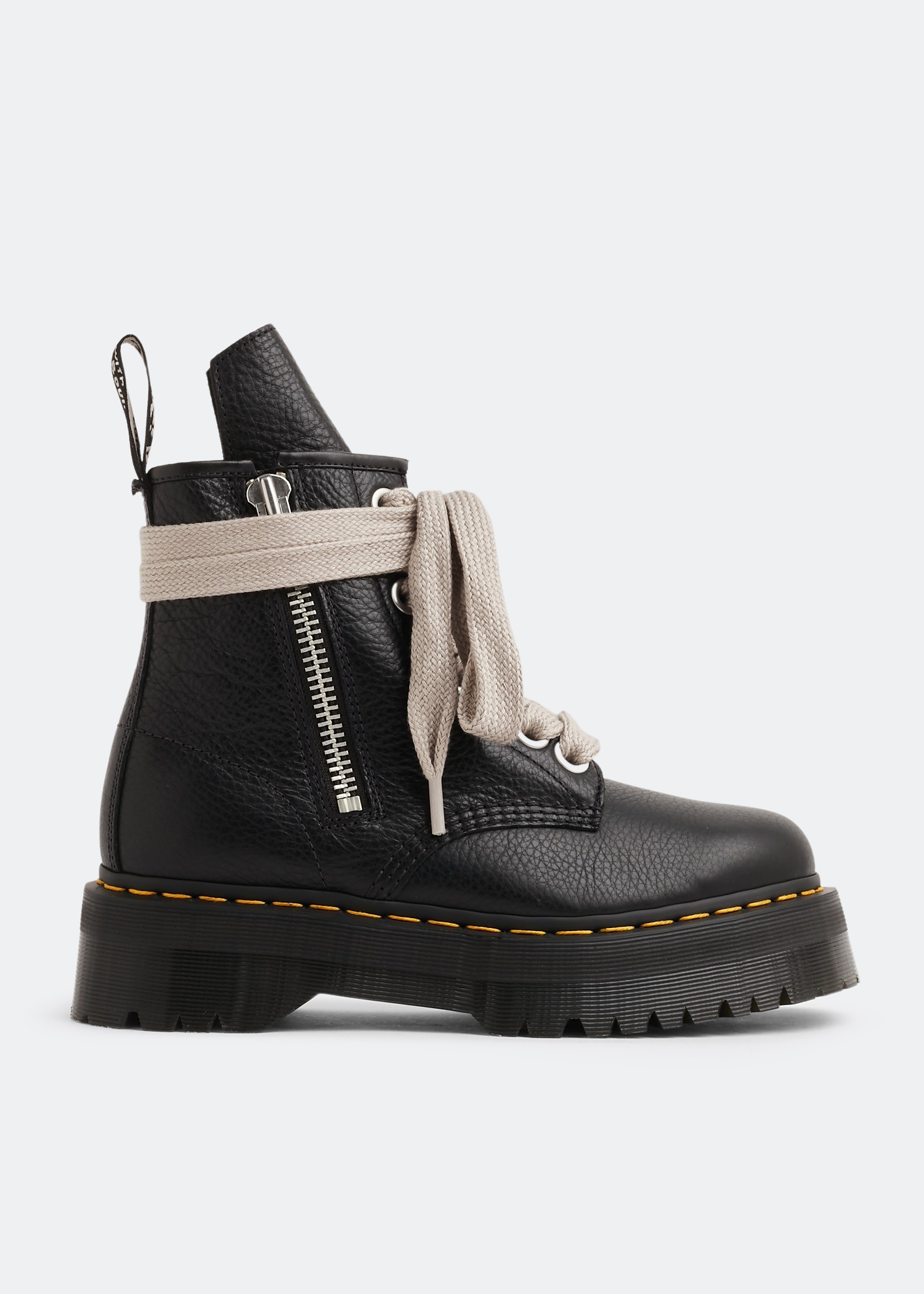 Rick Owens x Dr. Martens 1460 Quad Sole jumbo lace boots for Women