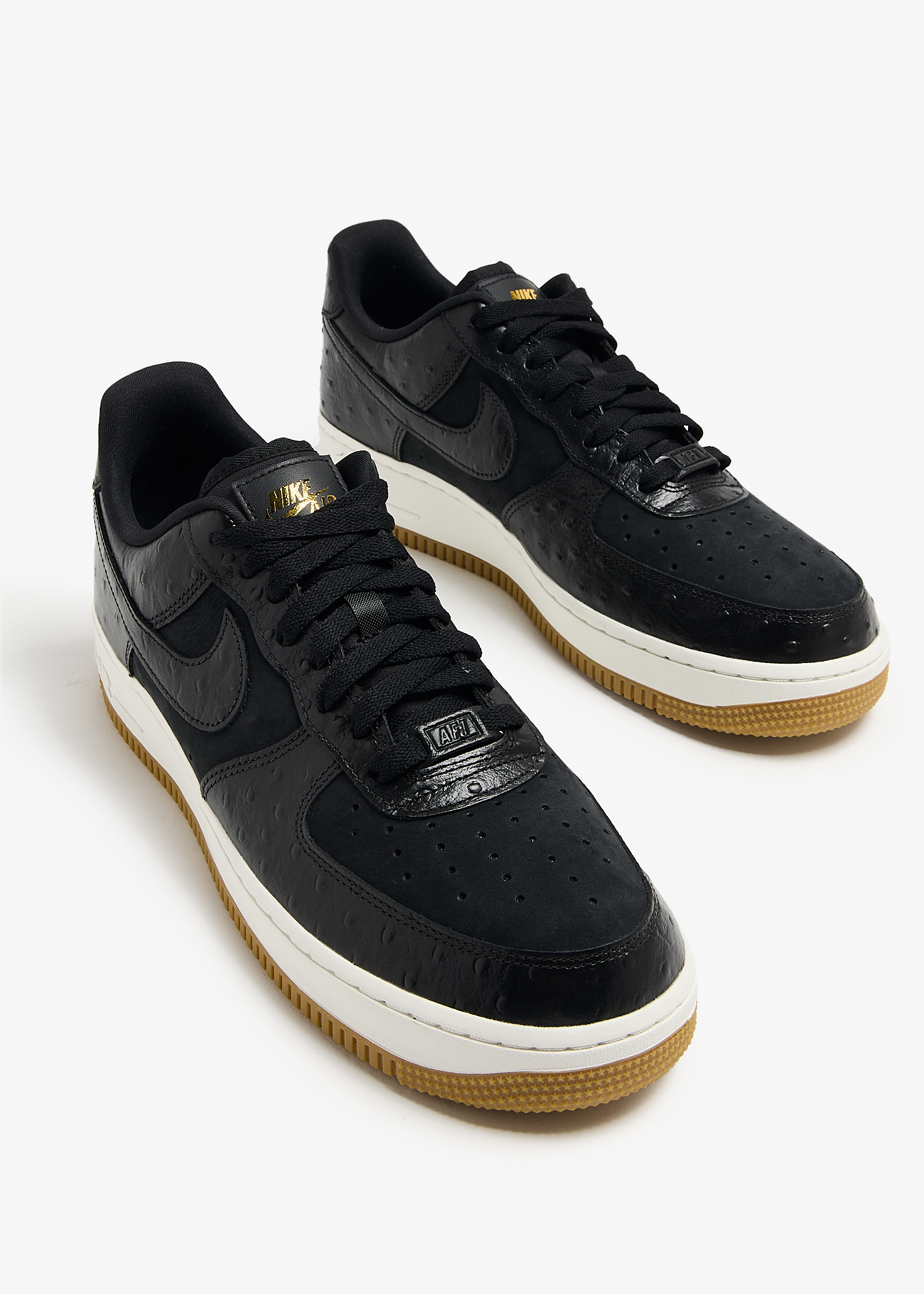 Nike Air Force 1 '07 'Black Ostrich' sneakers for ADULT Nike Air Force 1 '07 'Black Ostrich' sneakers for ADULT