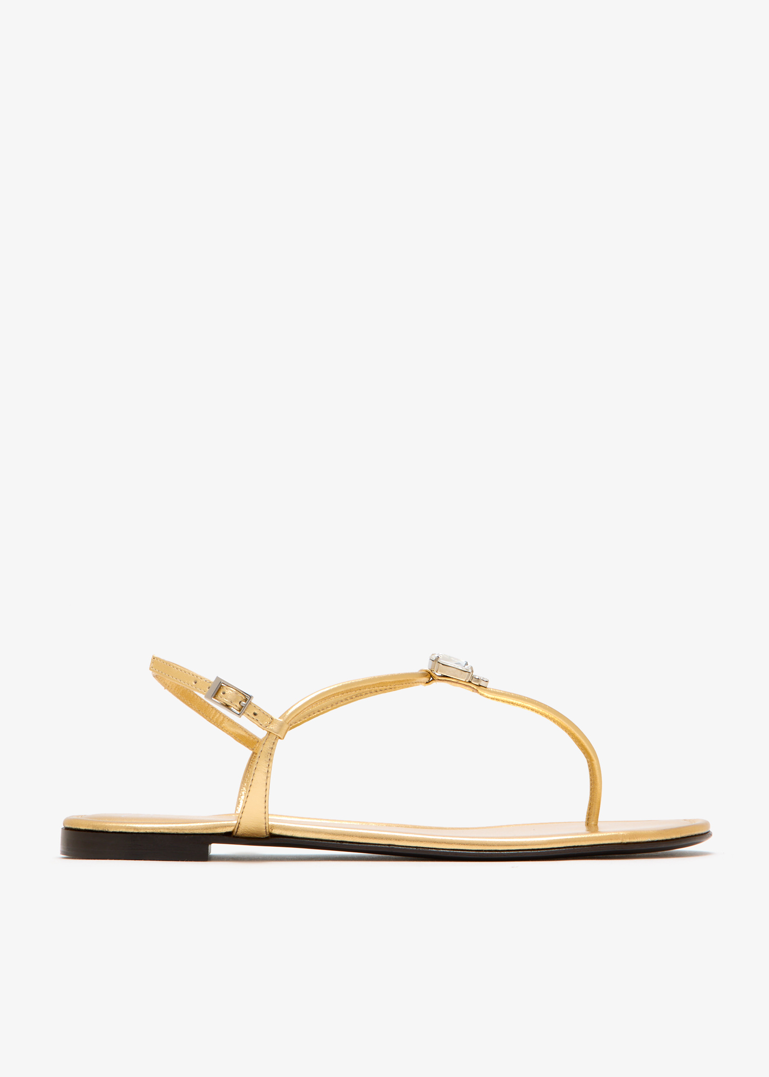 

Embellished sandals, Gold