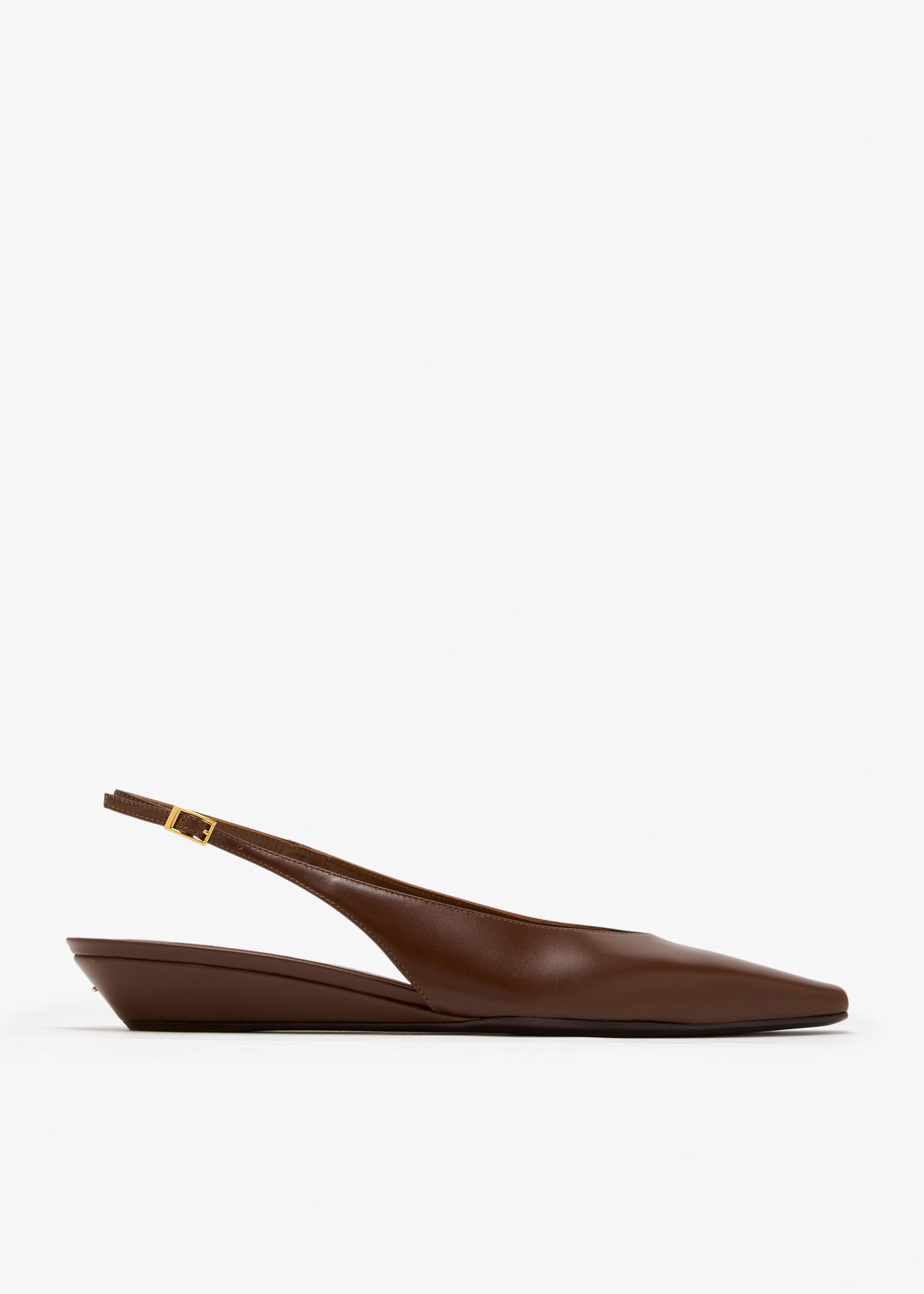 

Virginia slingback flats, Brown