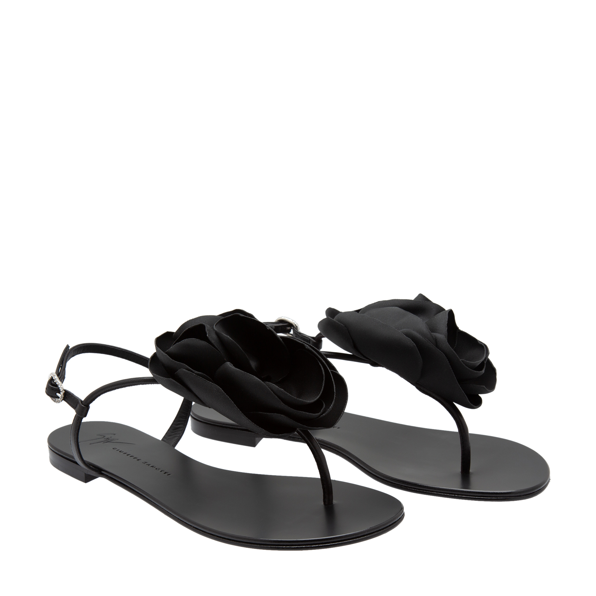 

Peony sandals, Black