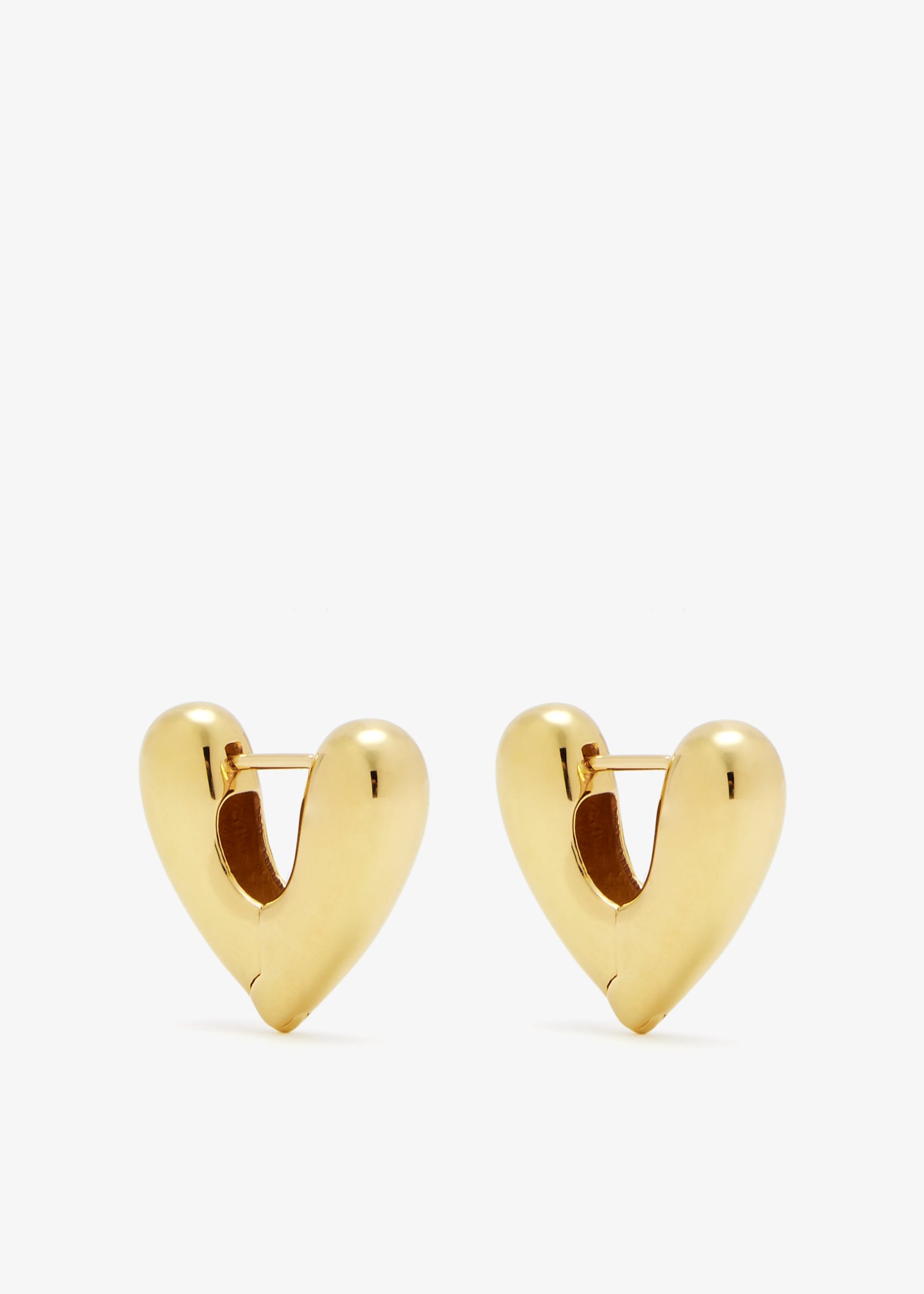 

Heart hoops, Gold