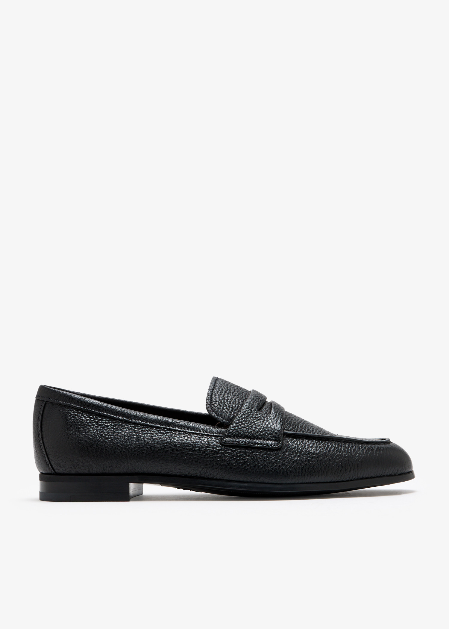 

Leather loafers, Black