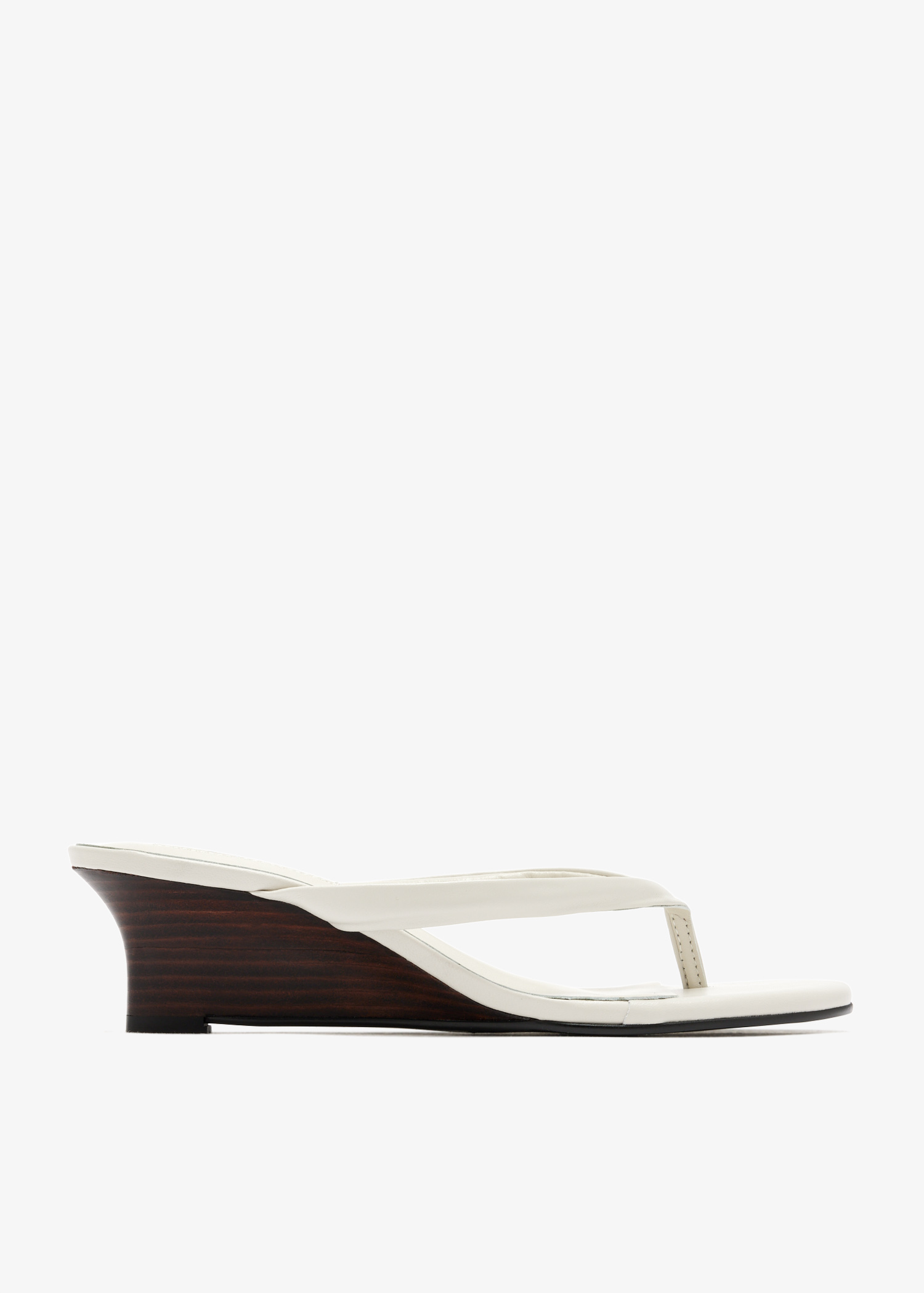 

Edgy sandals, White