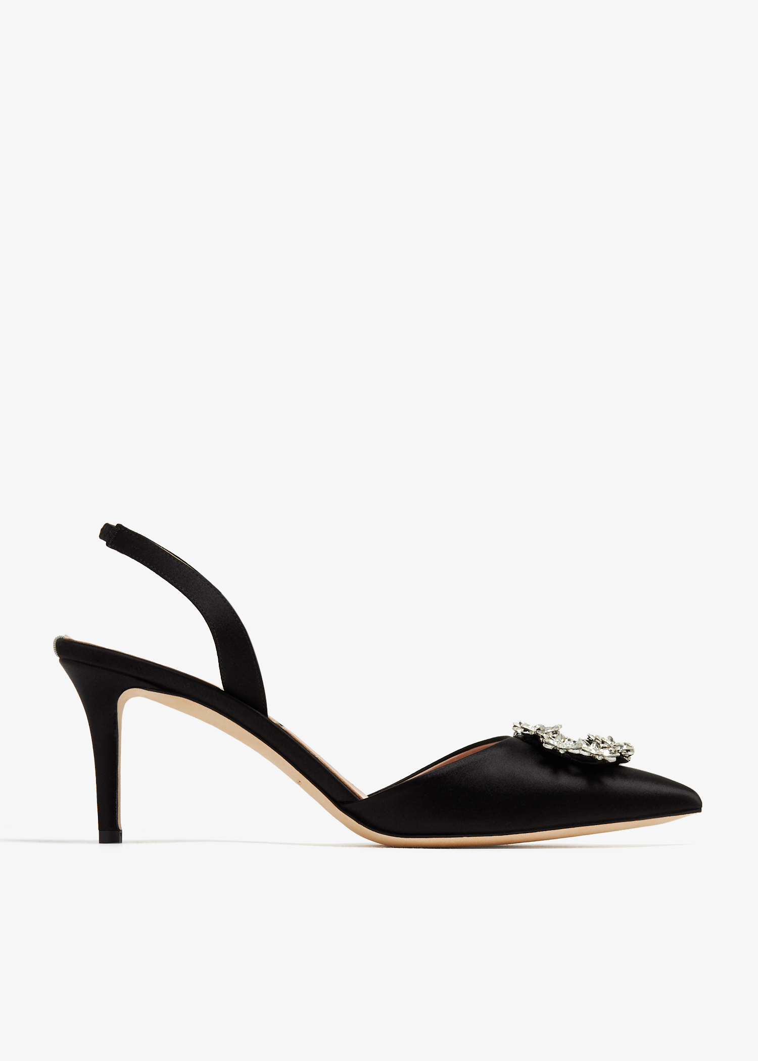 

Edith slingback pumps, Black