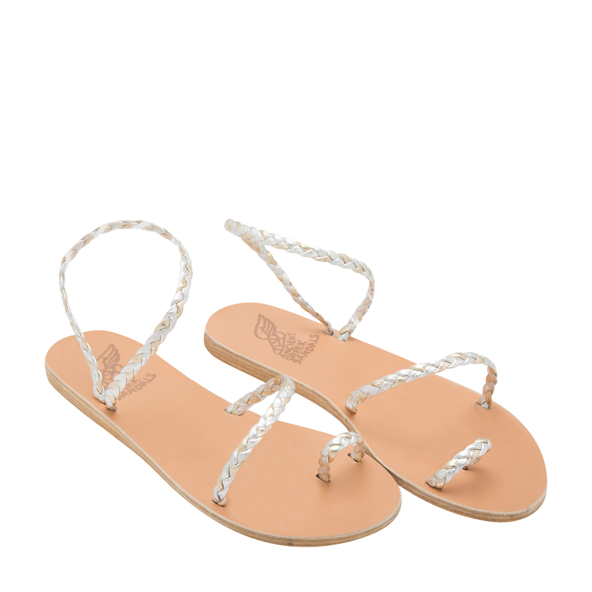 

Eleftheria leather sandals, Silver