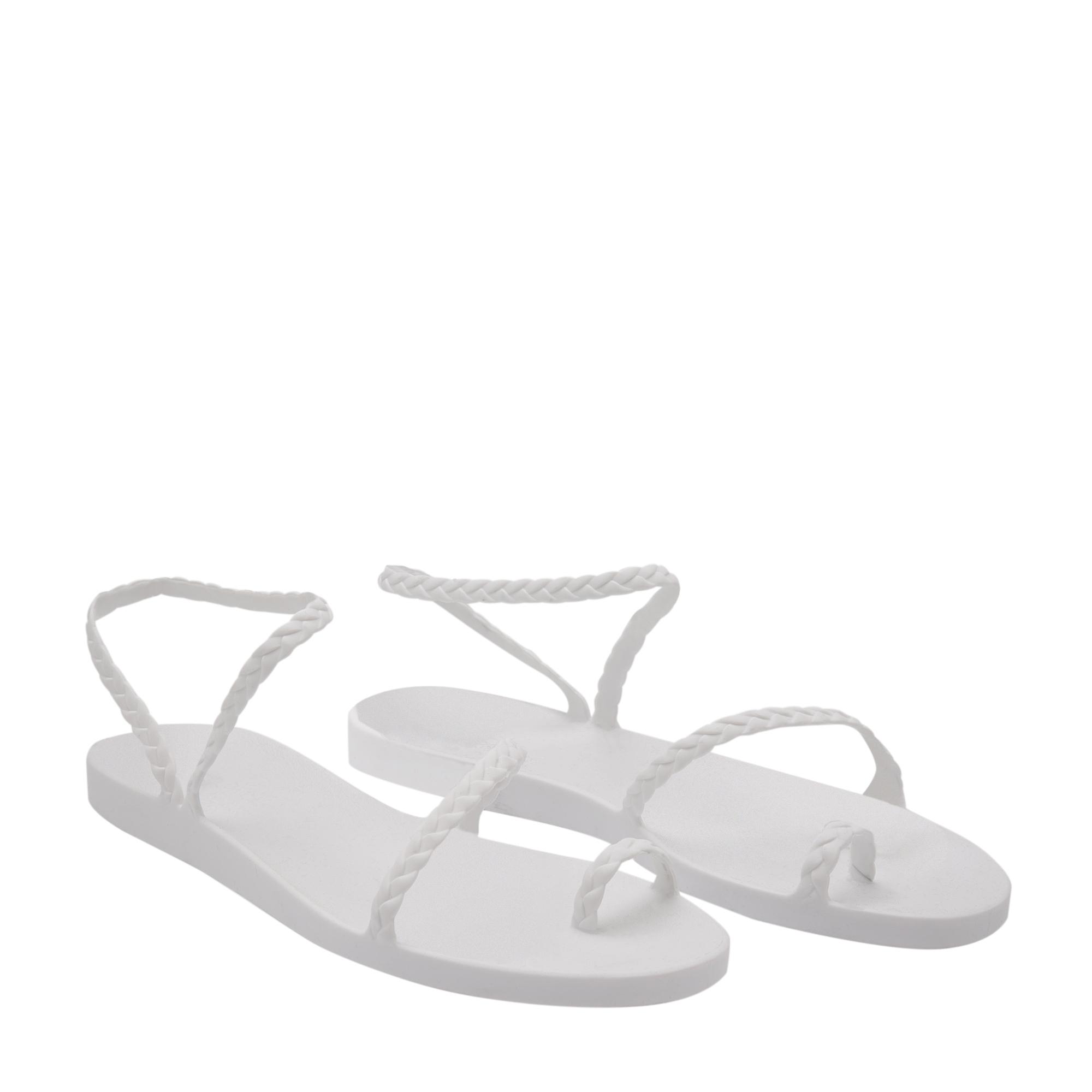 

Eleftheria leather sandals, White