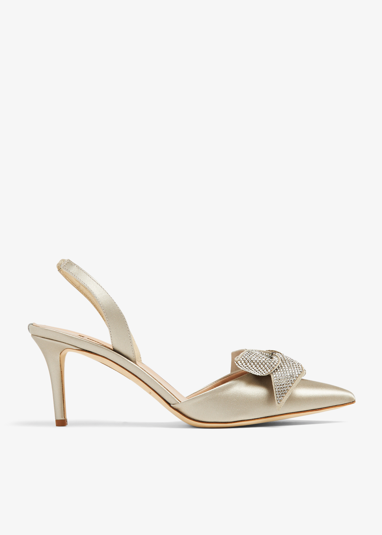 

Emmanuel slingback pumps, Grey