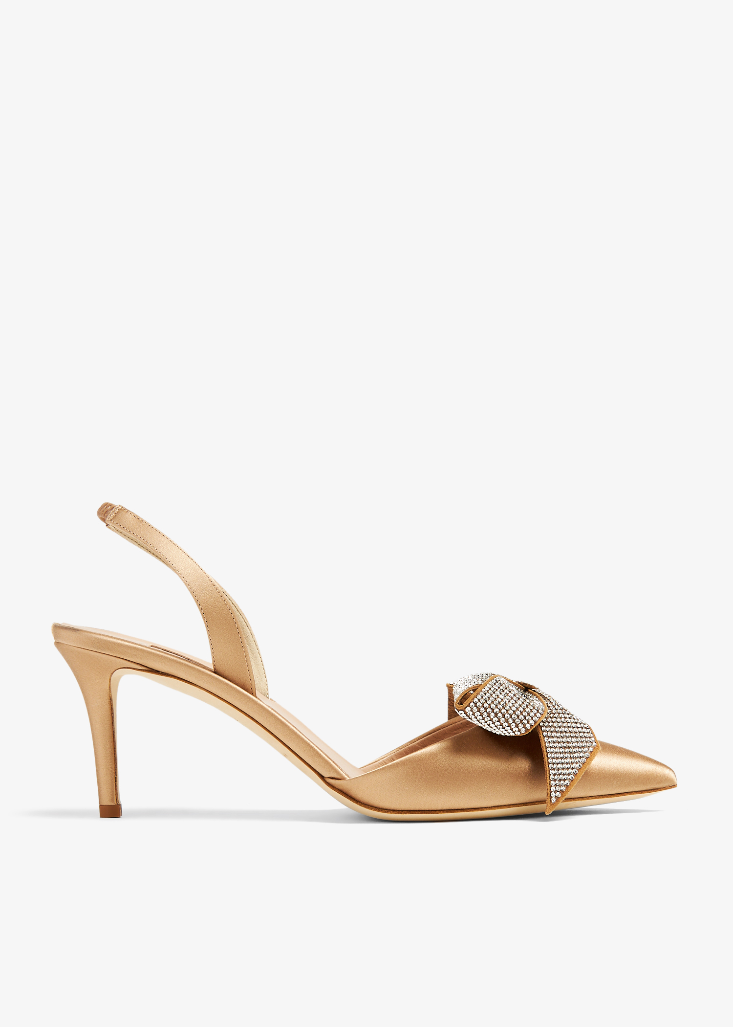 

Emmanuel slingback pumps, Beige