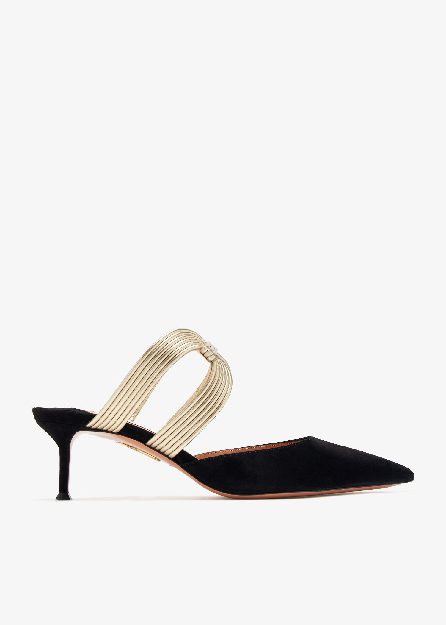 

Esencia mule heels, Black