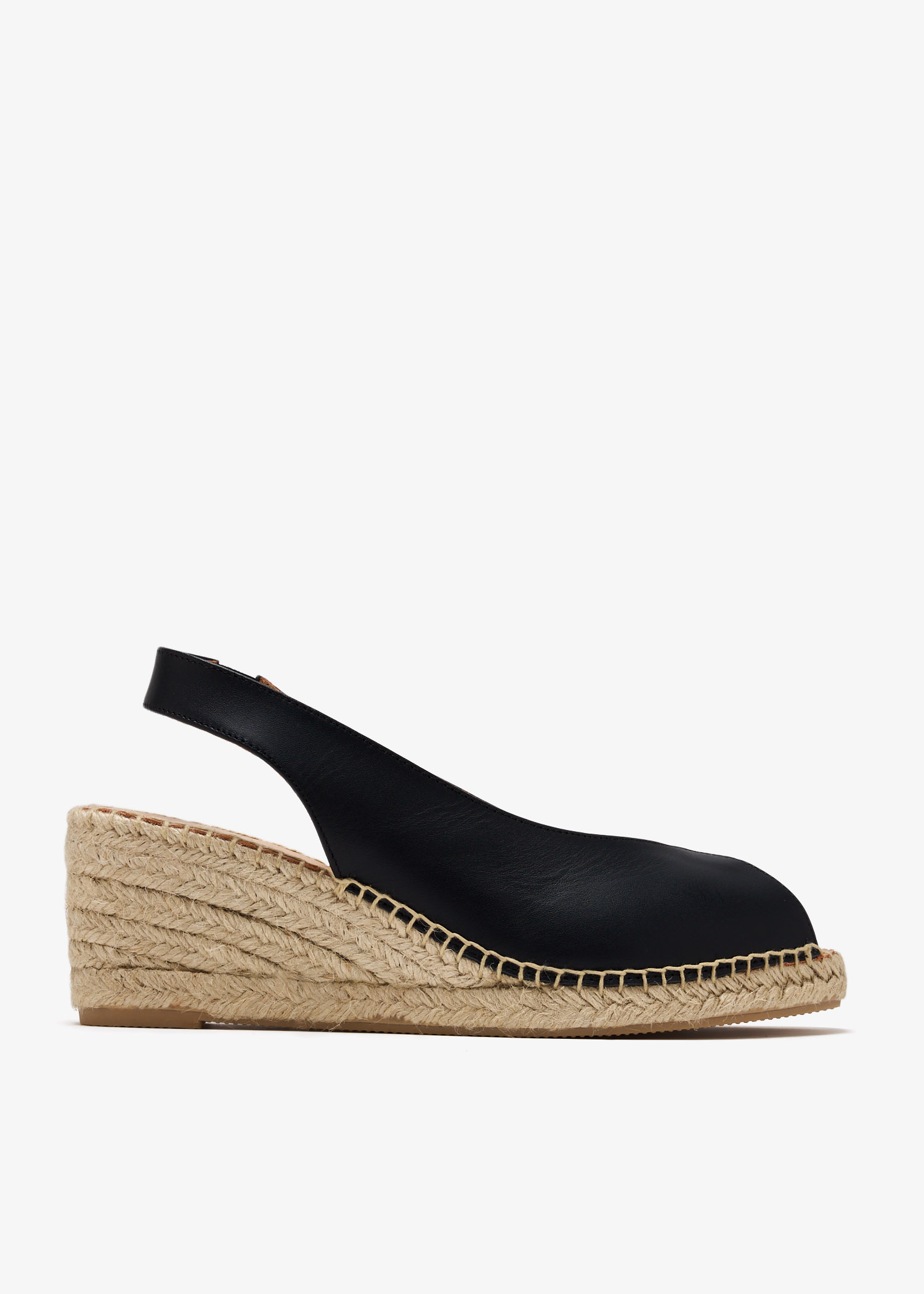 

Esmeralda wedge espadrilles, Black