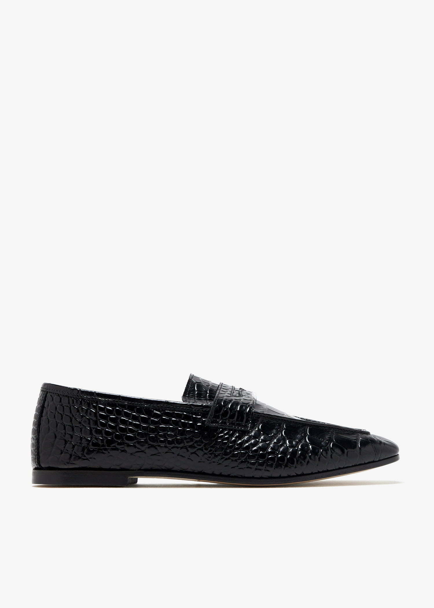 

Essenziale penny loafers, Black