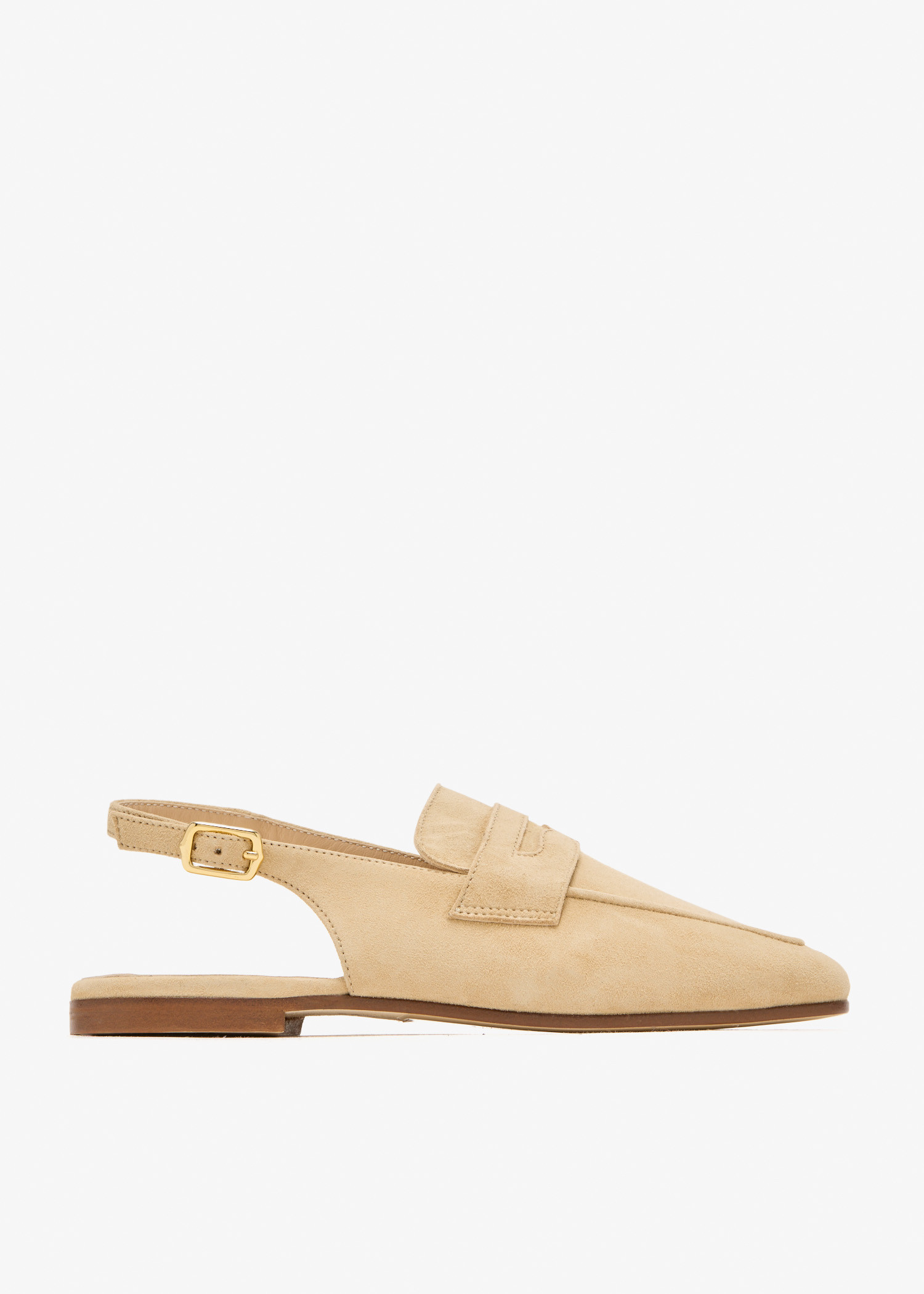 

Essenziale slingback loafers, Beige
