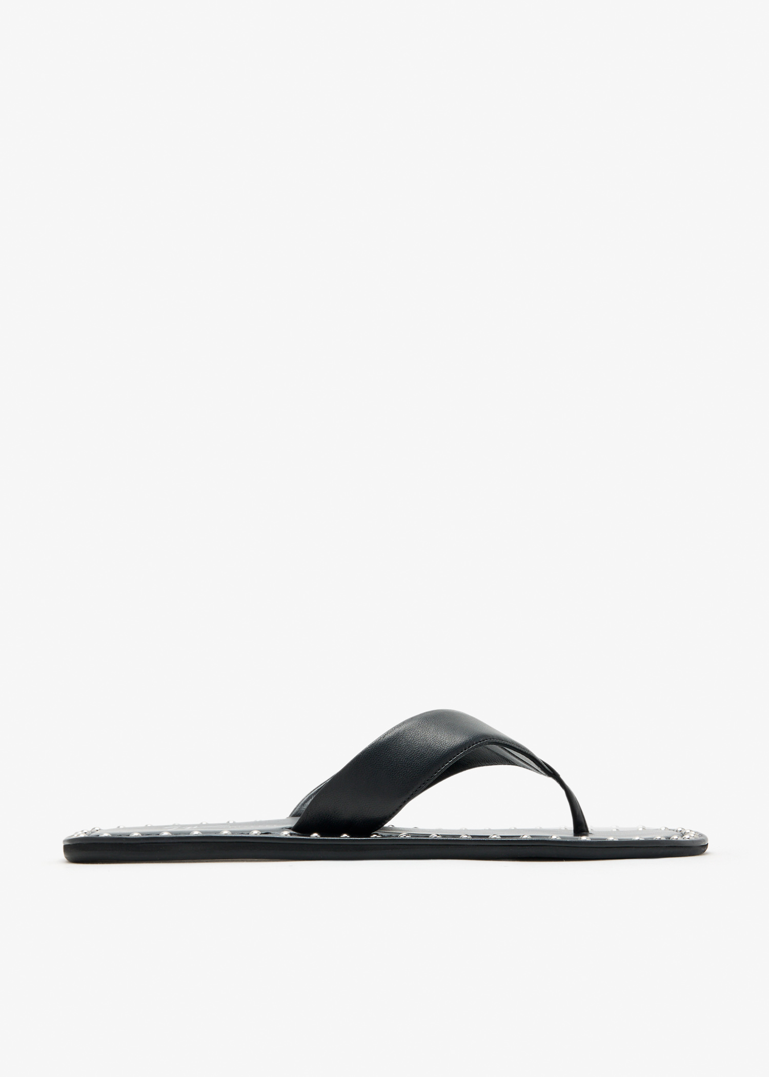 

Stud sandals, Black