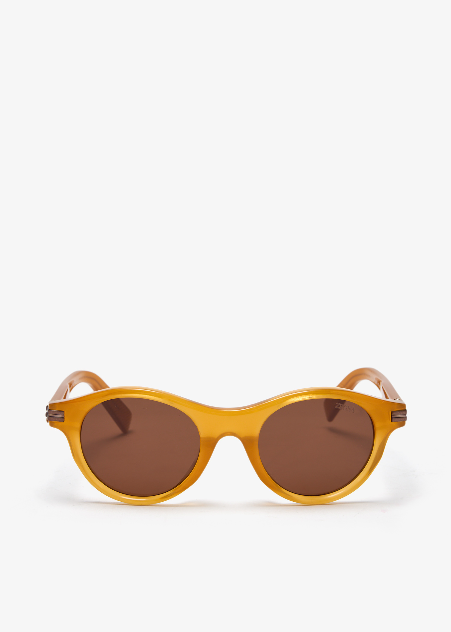 

Round sunglasses, Brown