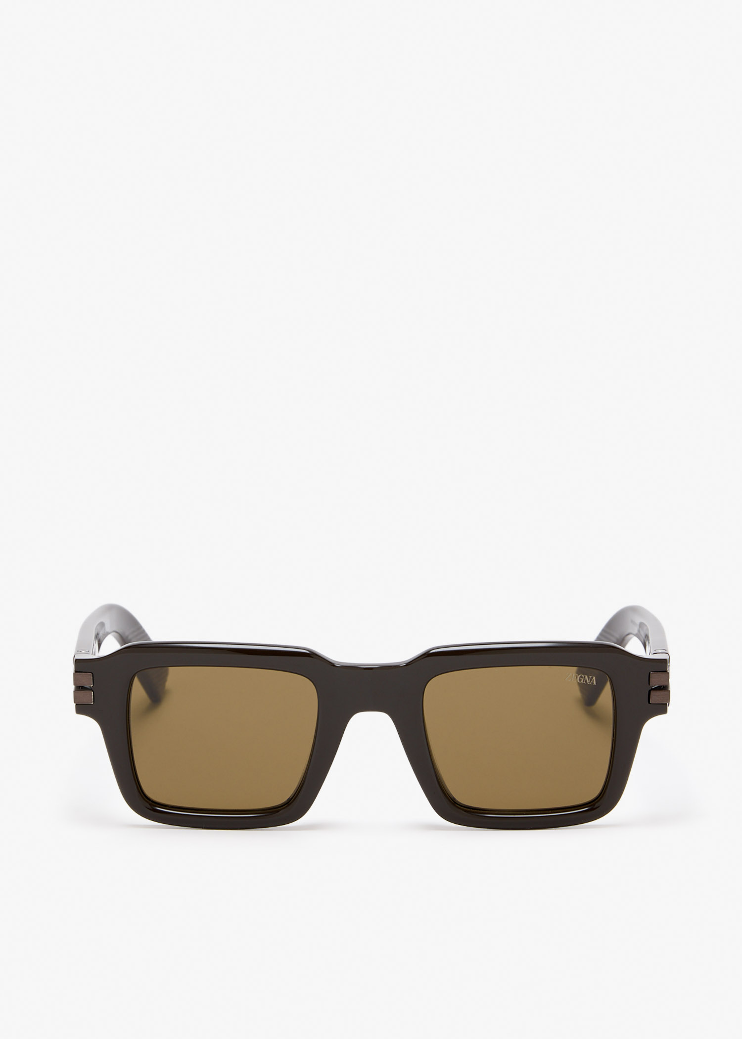 

Square sunglasses, Brown