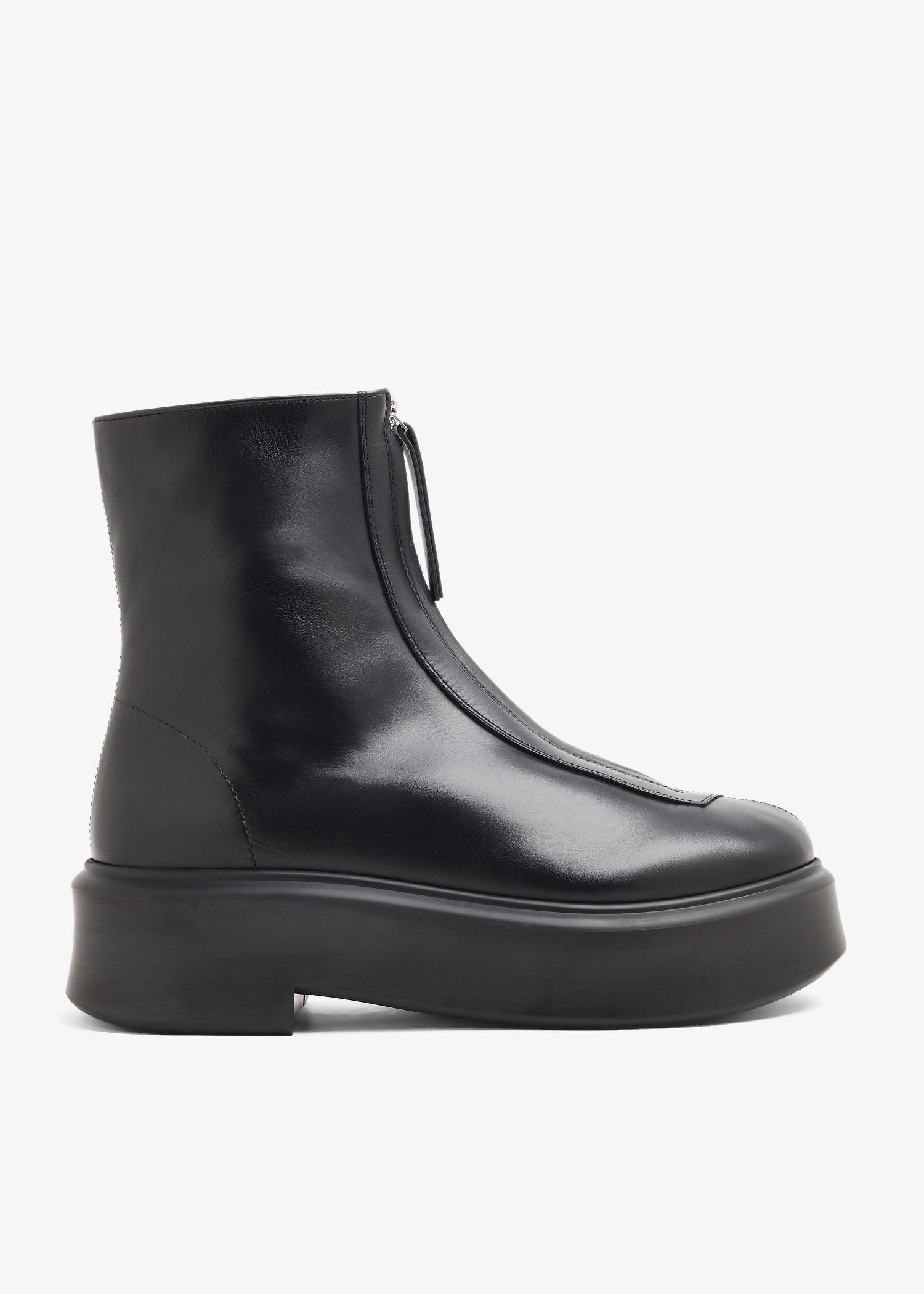 The Row Zipped boots for Women - Black in Bahrain | Level Shoes