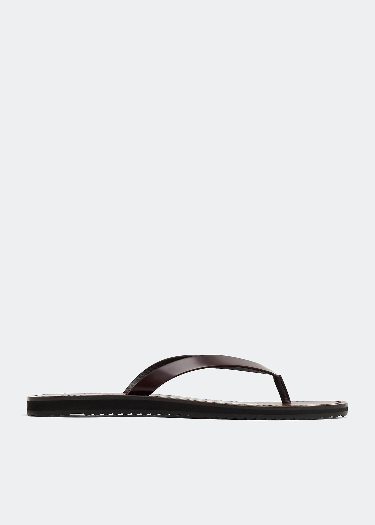 

City flip-flop sandals, Burgundy