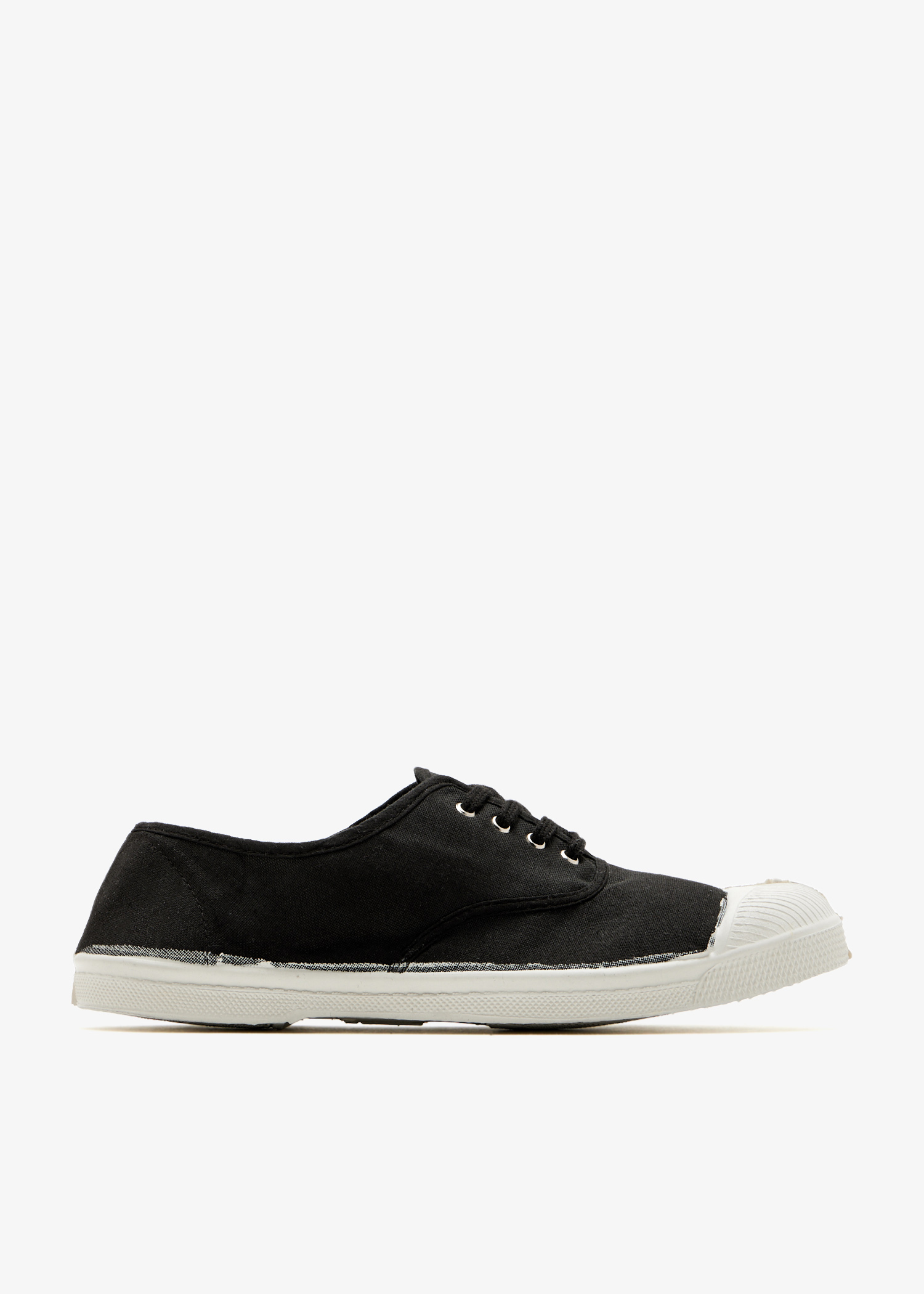 

Tennis lace-up sneakers, Black