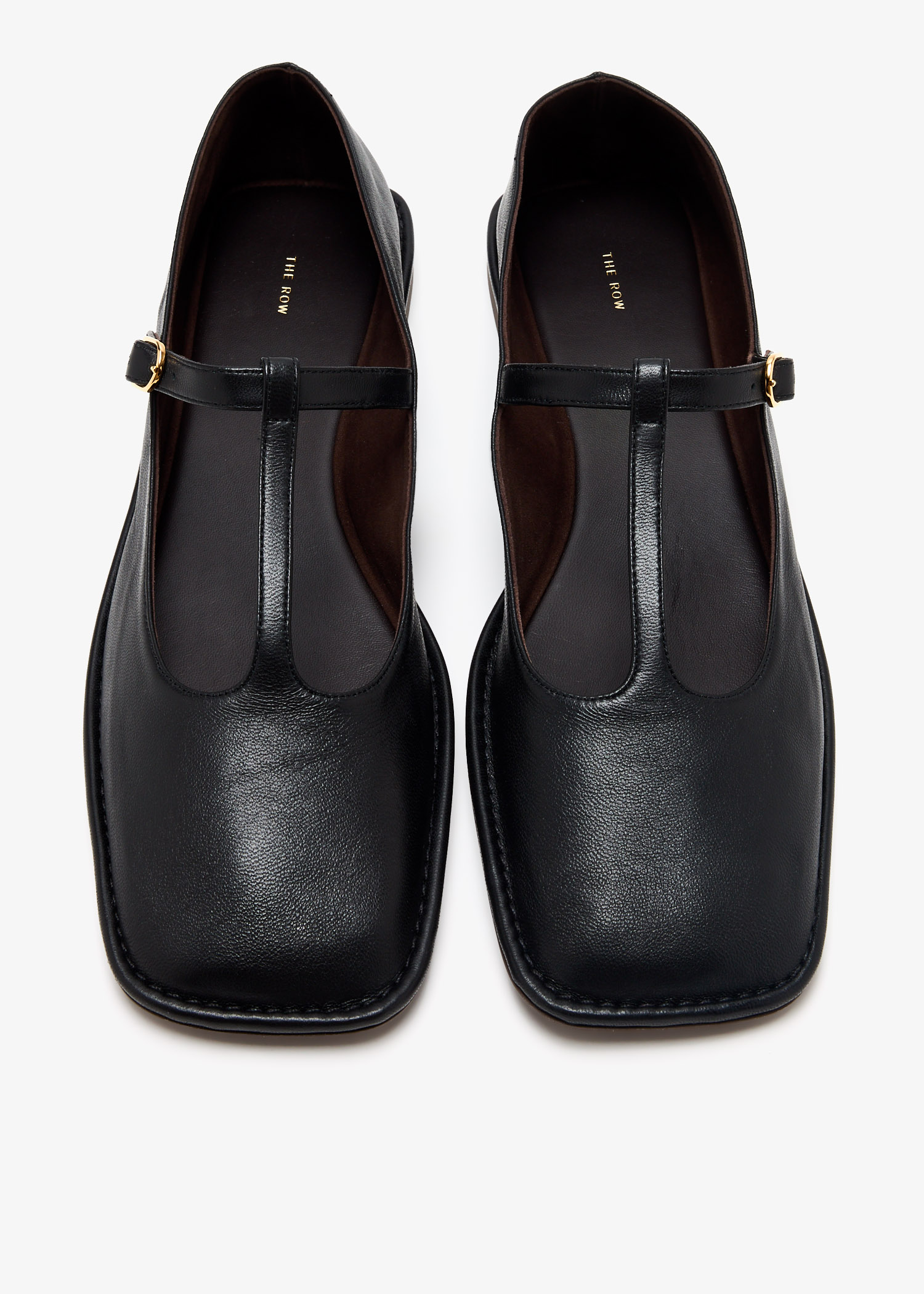 The Row Square T-Strap flats for Women - Black in Oman