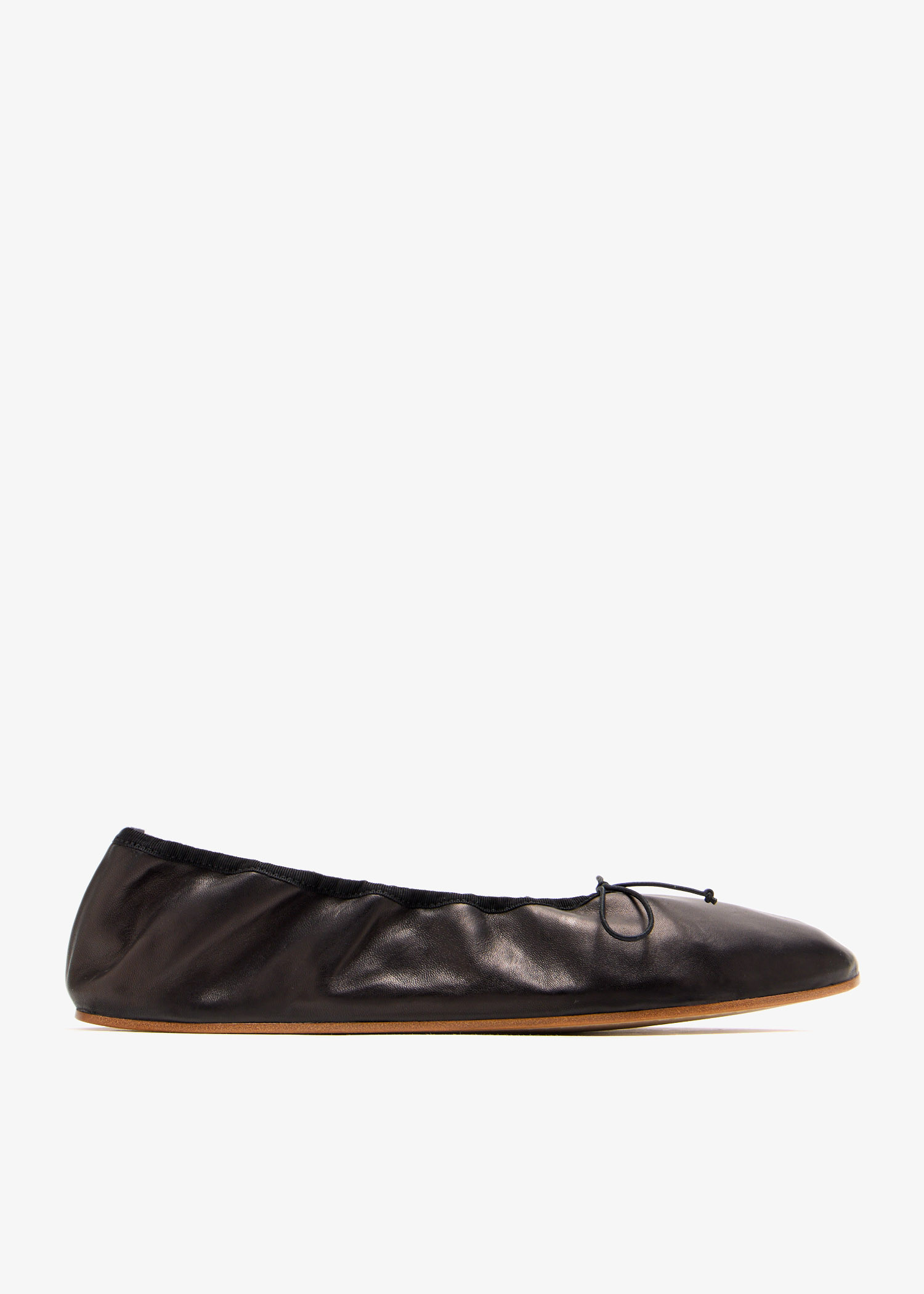 

Round ballet flats, Black