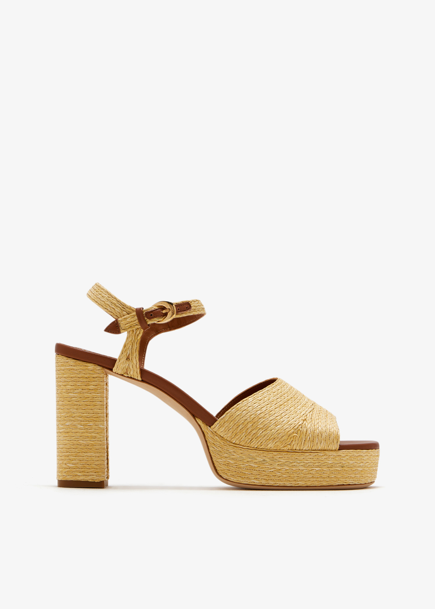 

Jodie platform sandals, Beige