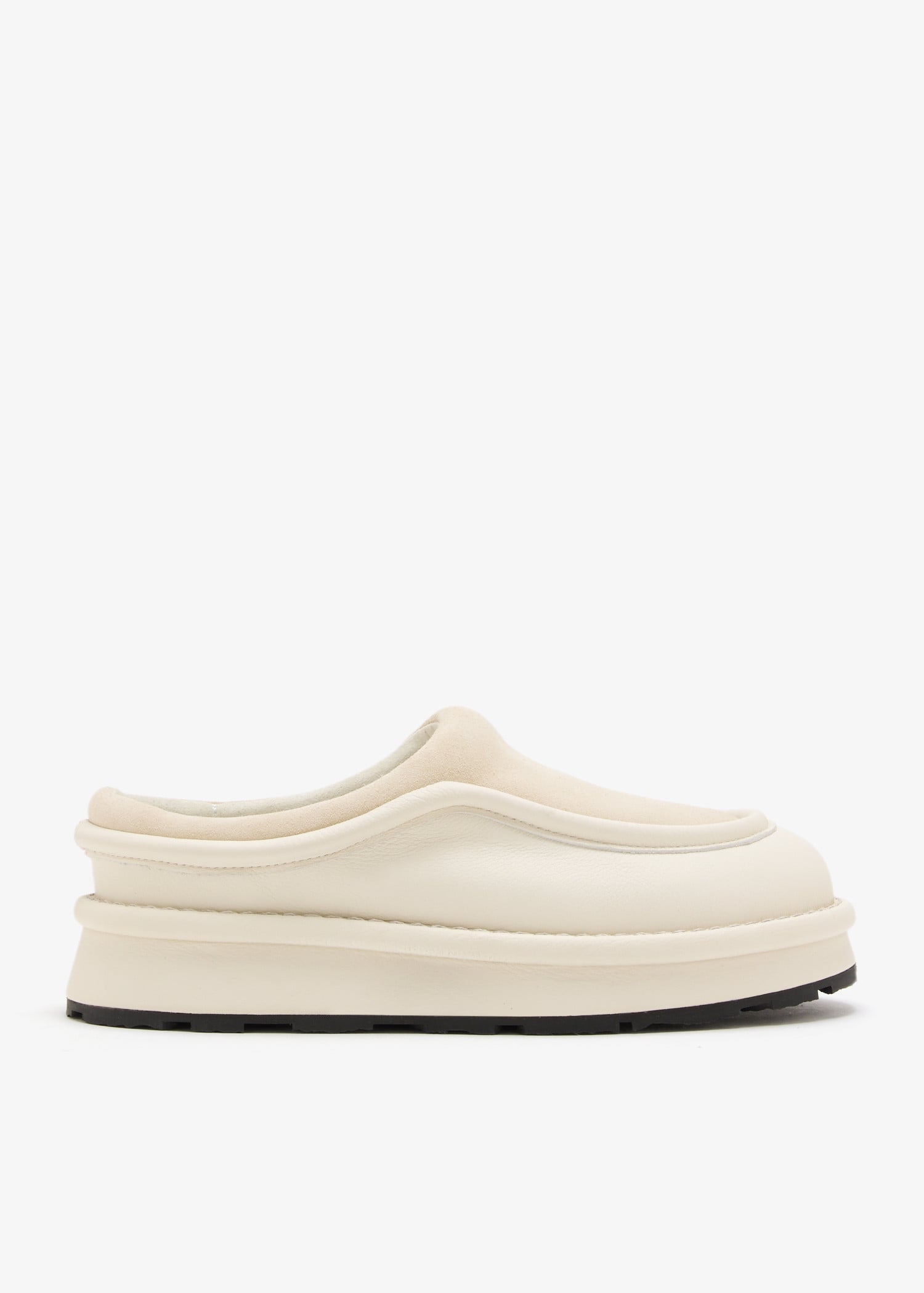 

Pillow mules, White