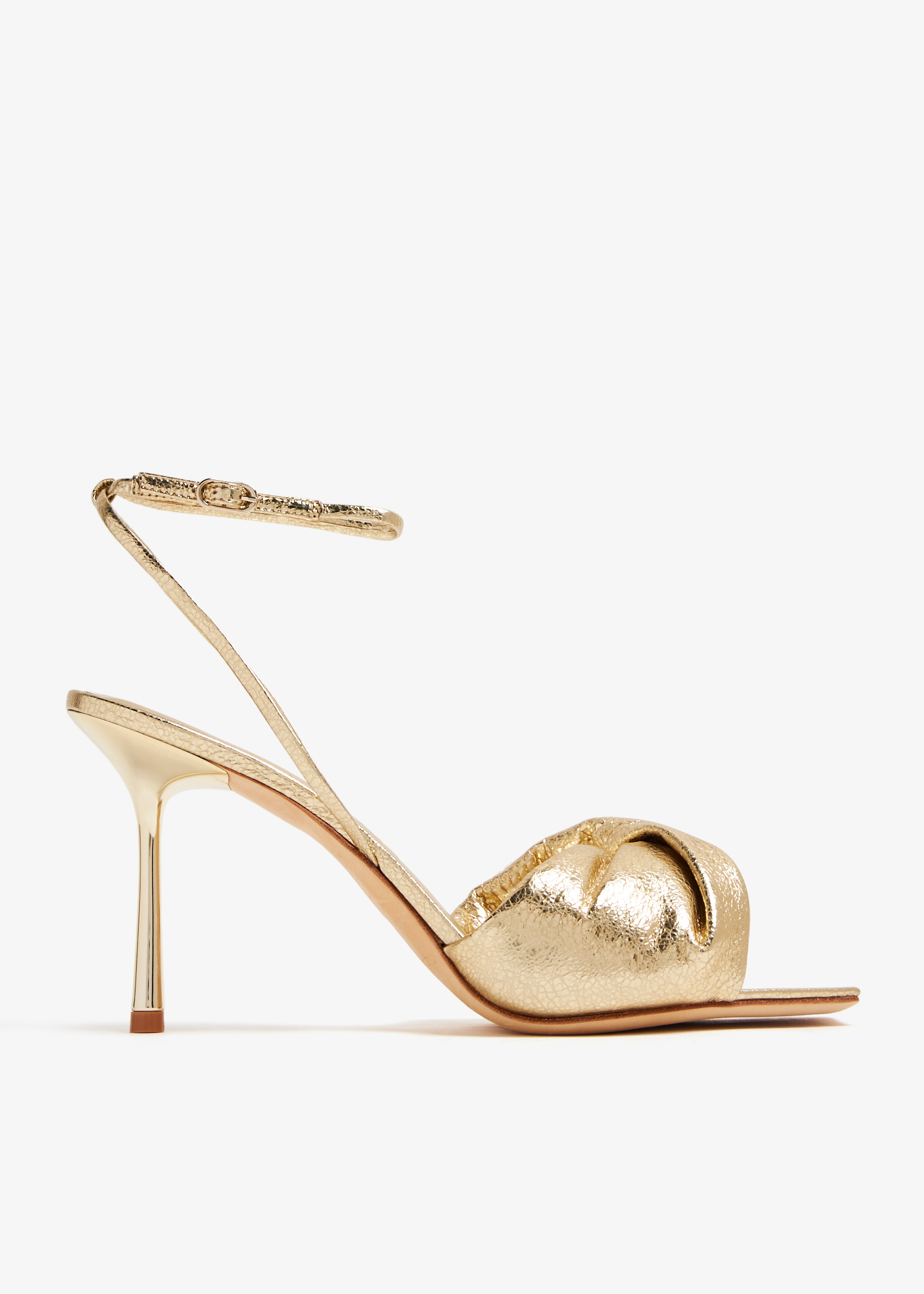 

Twisted 90 sandals, Gold