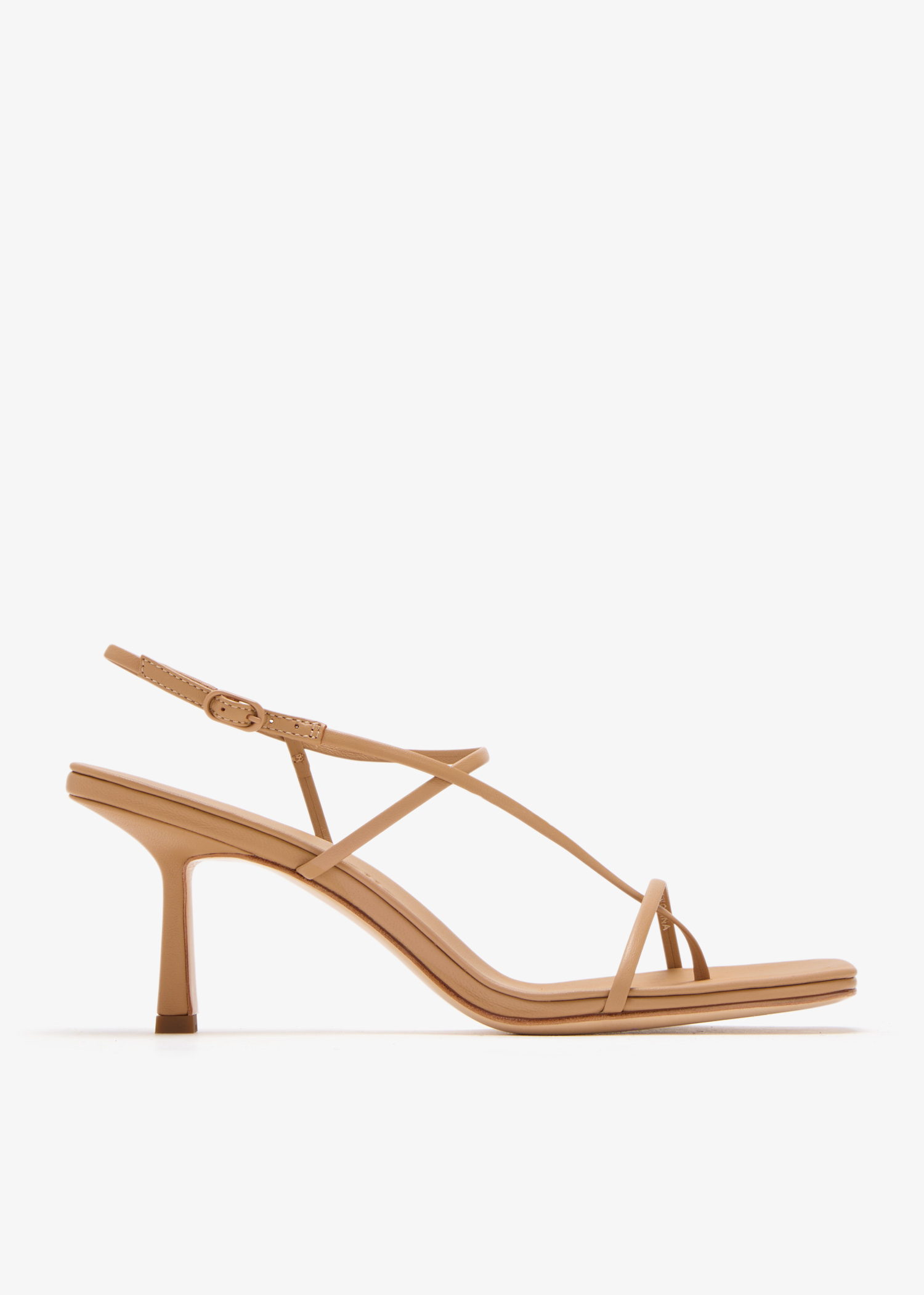 

Cross Front 70 sandals, Beige