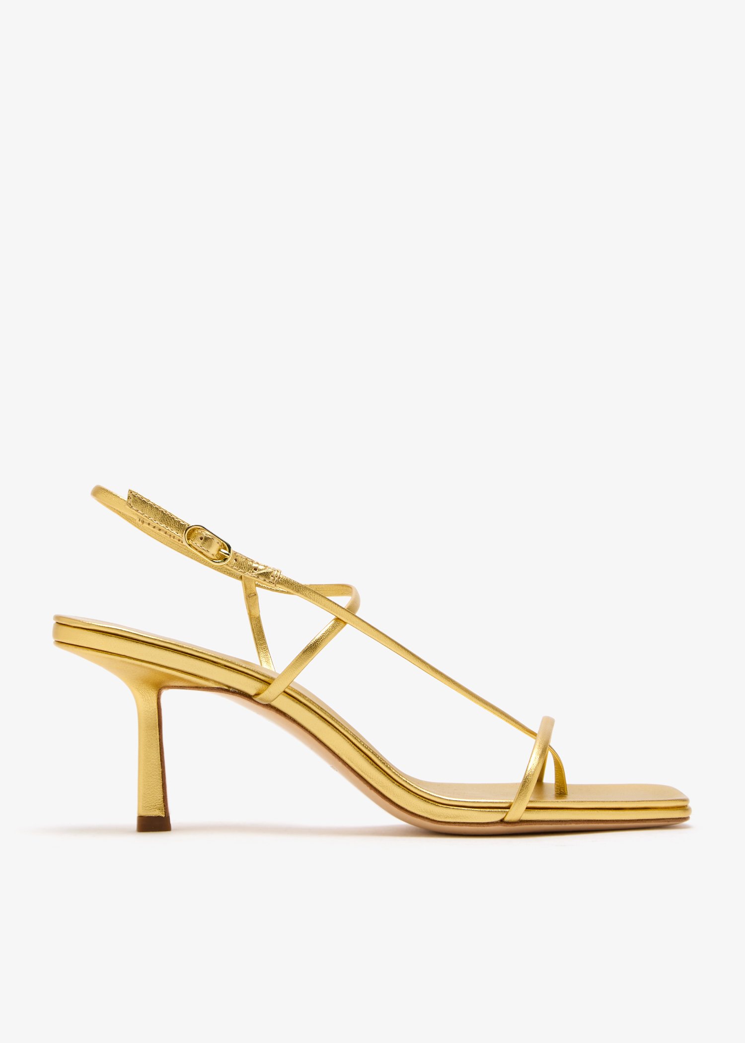 

Cross Front 70 sandals, Gold